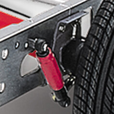 AL-KO Amortyzatory Octagon jednoosiowe do 2000 kg | Tandem do 3500 kg