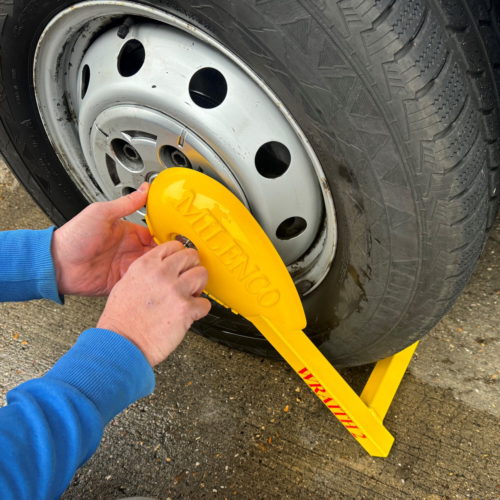 Milenco Zacisk koła Wraith 3