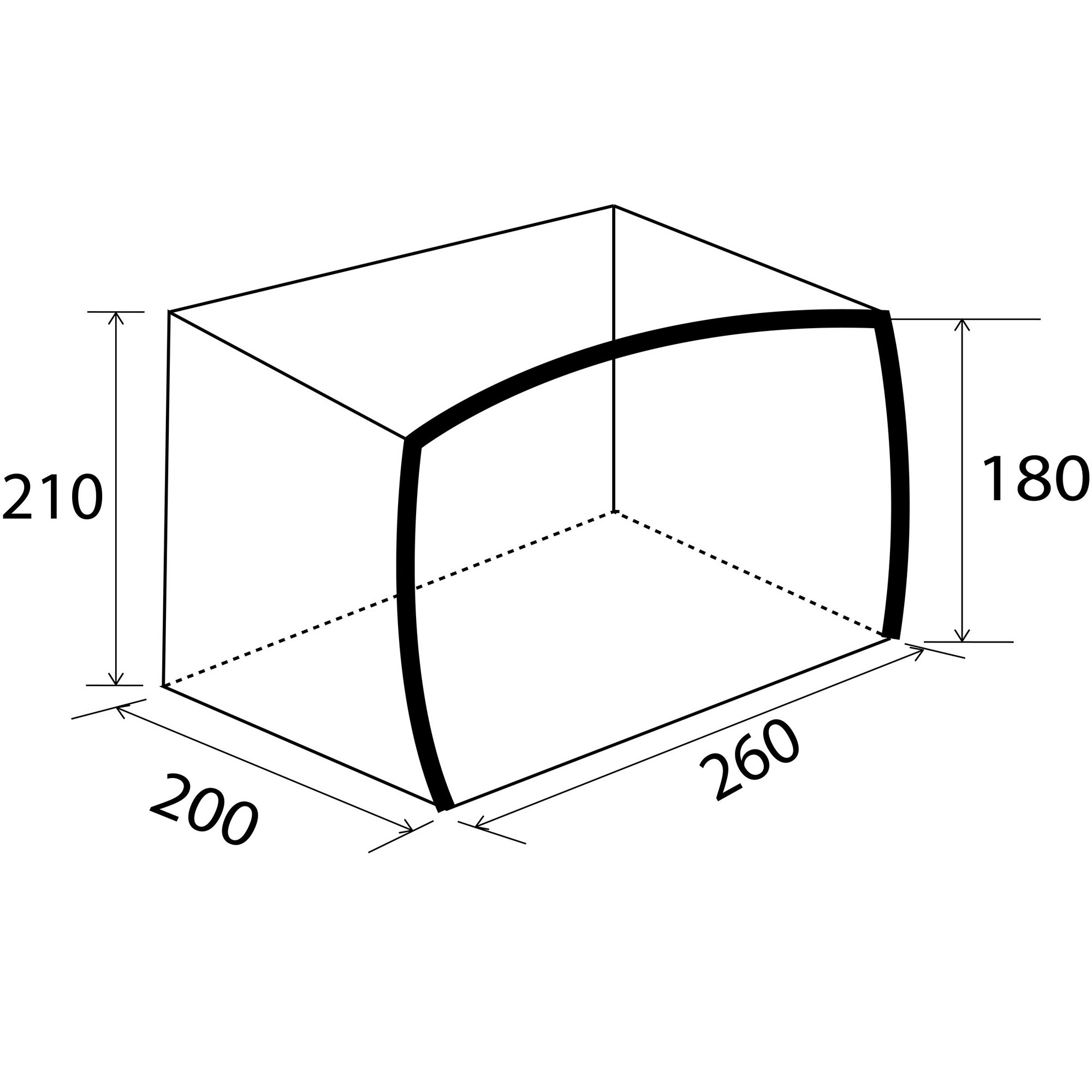 Brunner Kamper narciarski z baldachimem przeciwsłonecznym
