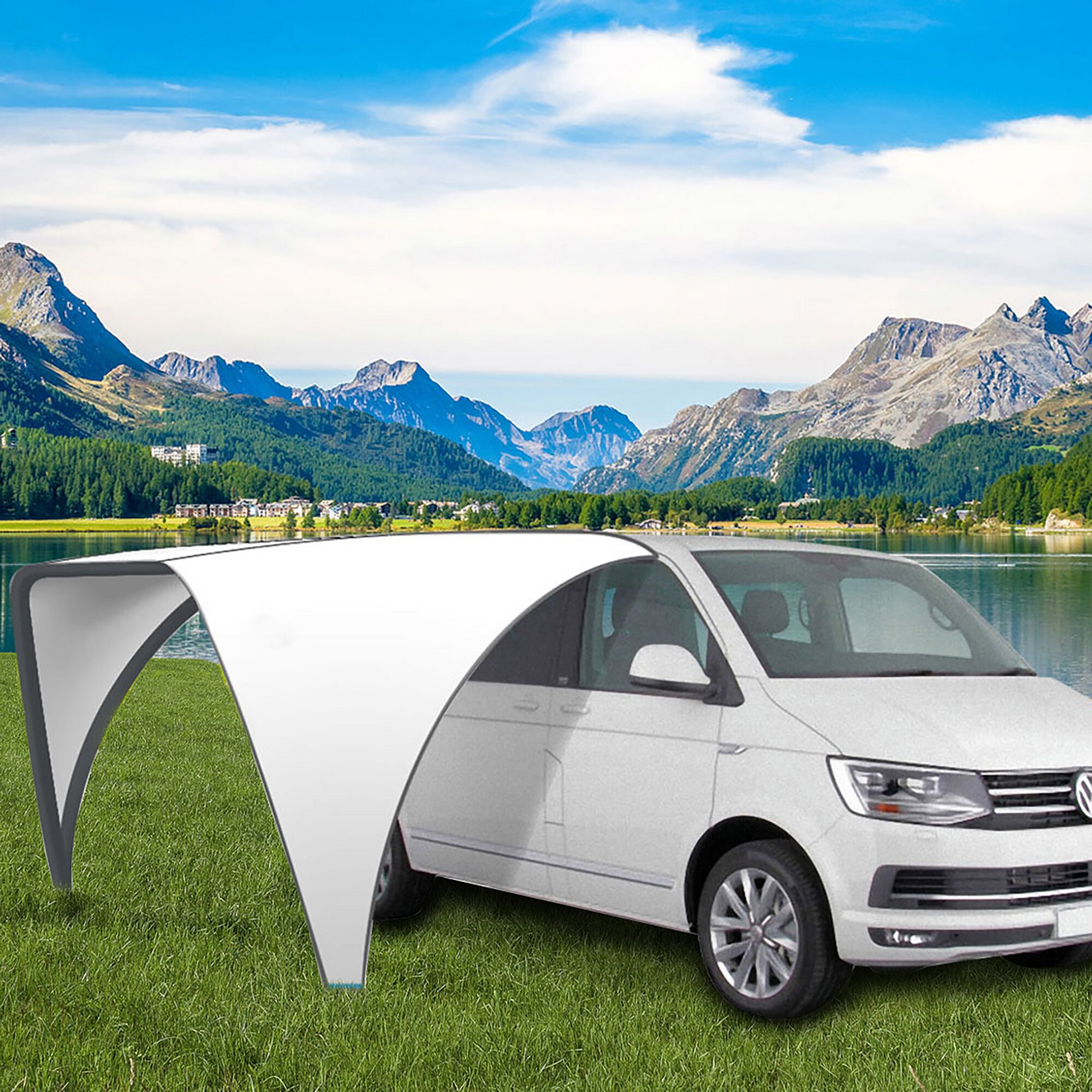 Brunner Furgonetka romb z baldachimem przeciwsłonecznym