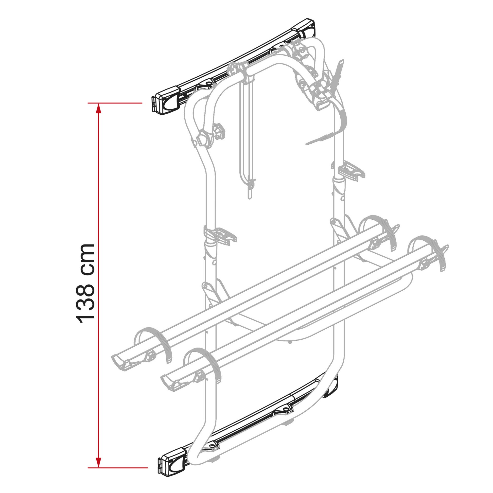 Fiamma Zestaw Bar Carry-Bike DJ do VW Crafter Gen. 2