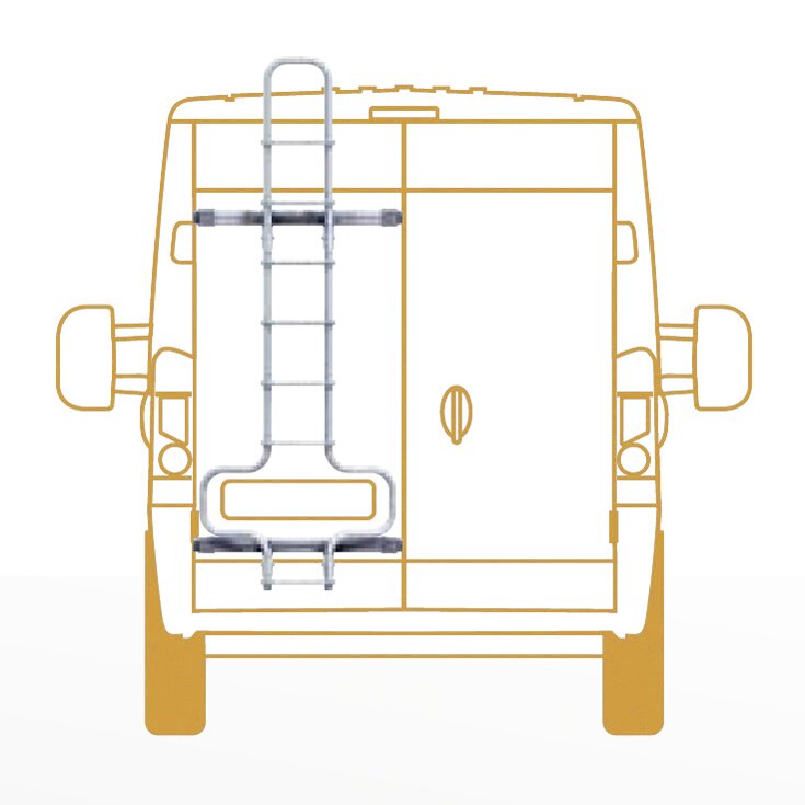 EuroCarry Drabina tylna EC 67003 Fiat/Peugeot/Citroën od 2006 r.