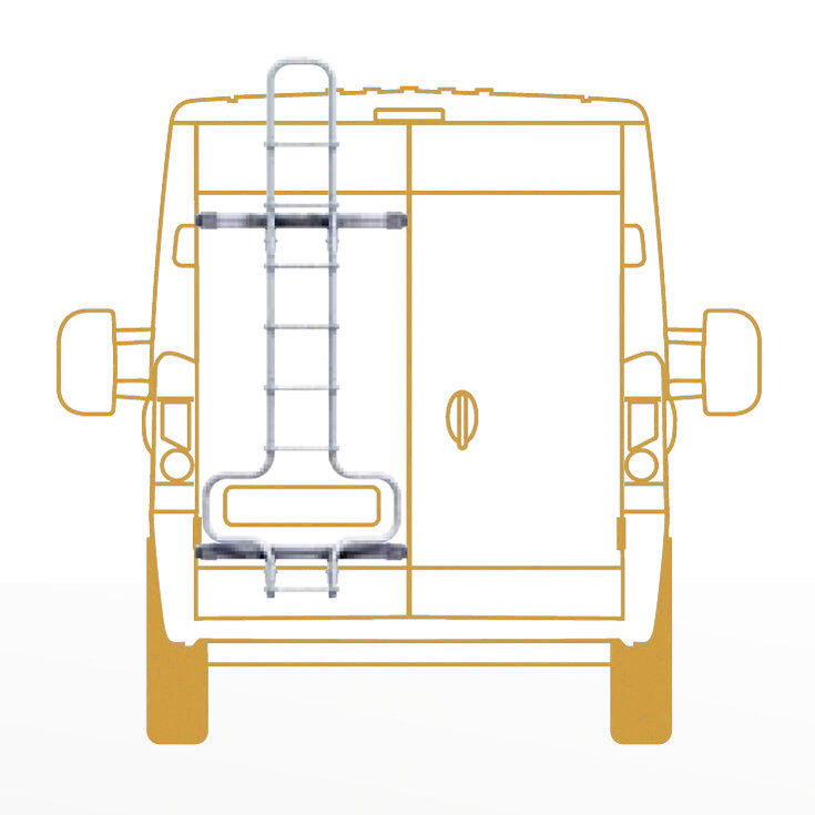 EuroCarry Drabina tylna EC 67003 Fiat/Peugeot/Citroën od 2006 r.