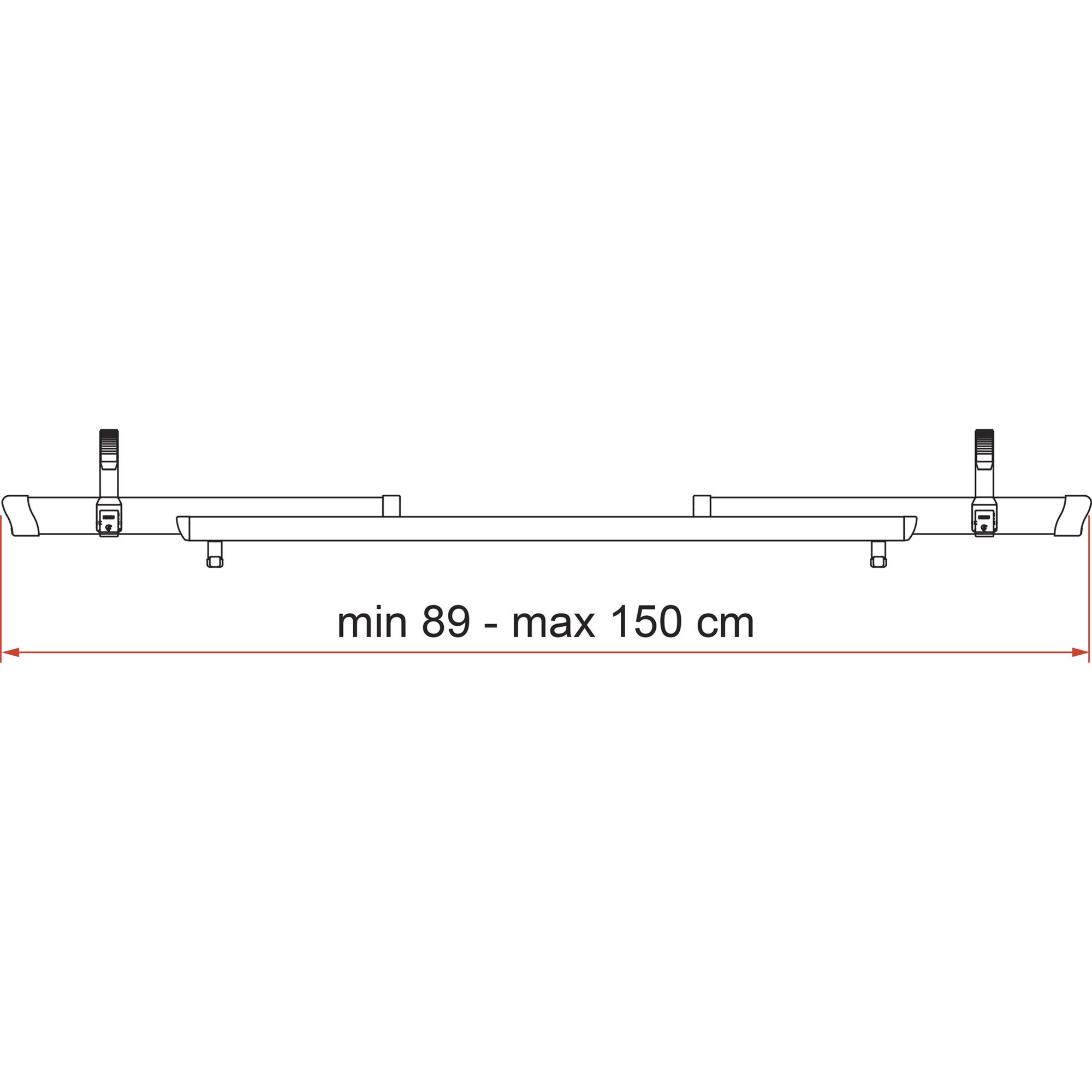 Fiamma Szyna rowerowa „Rail Quick C”