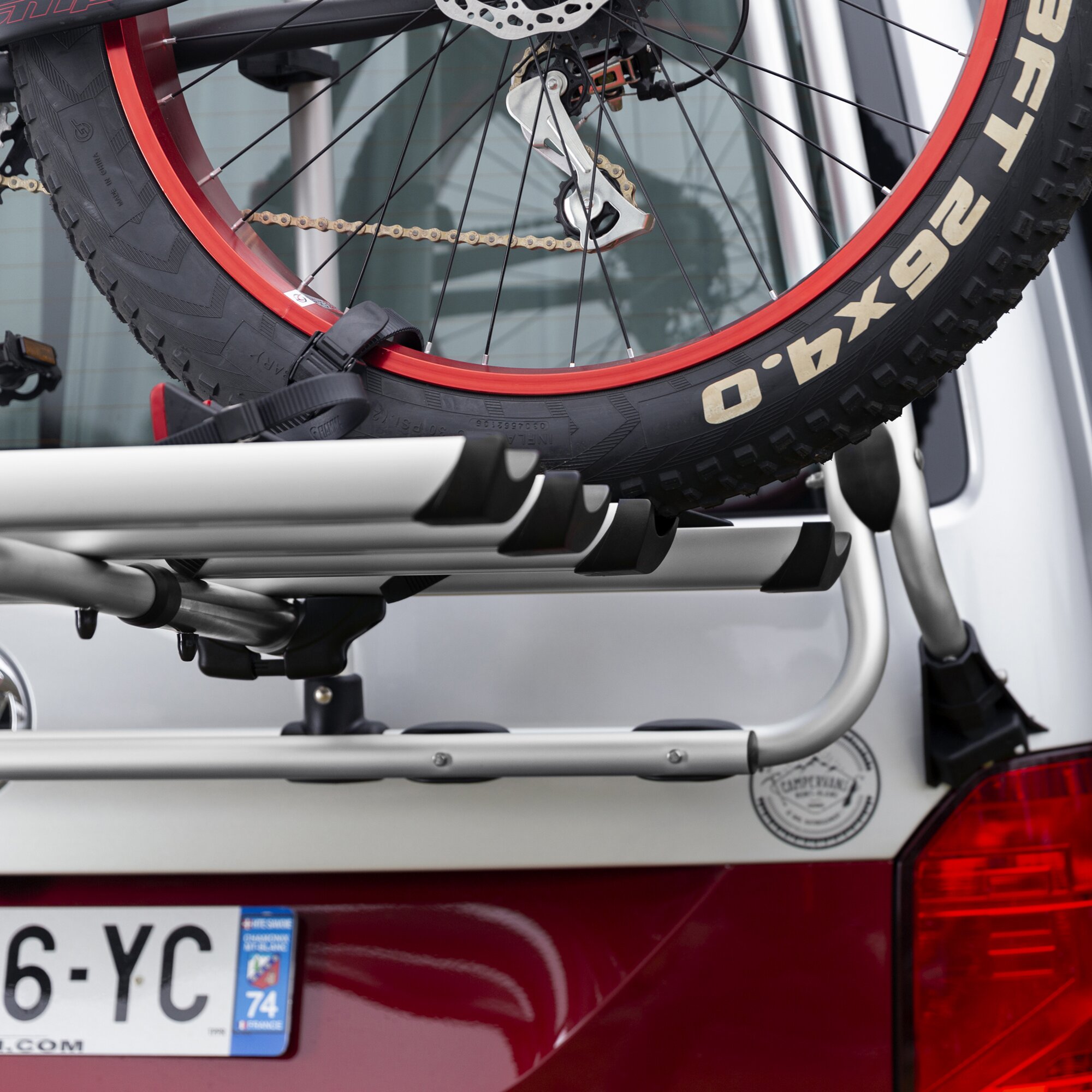 Fiamma Szyna rowerowa "Rail Premium", srebrna