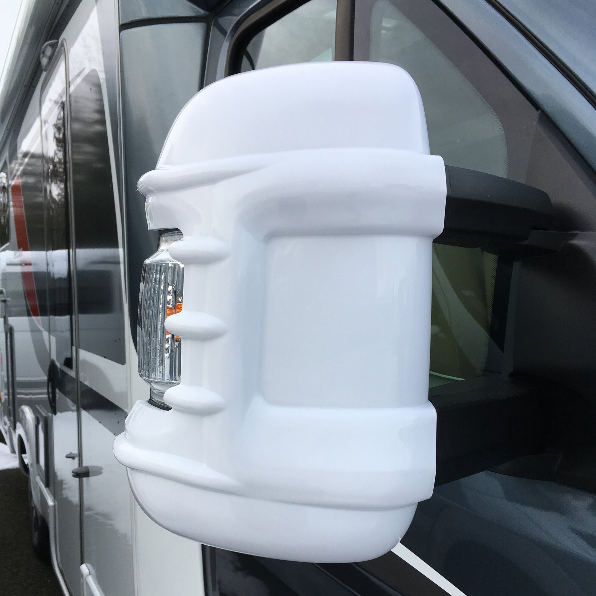 Milenco Ochrona lusterek Fiat Ducato, kolor biały
