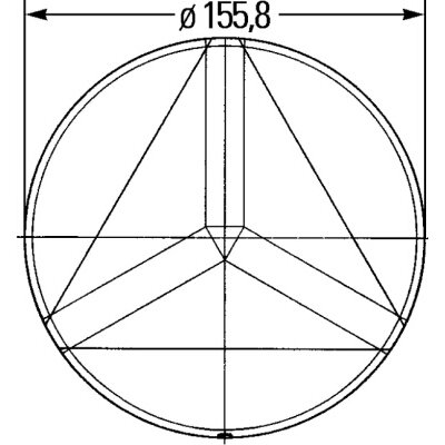 Hella Odblask samoprzylepny