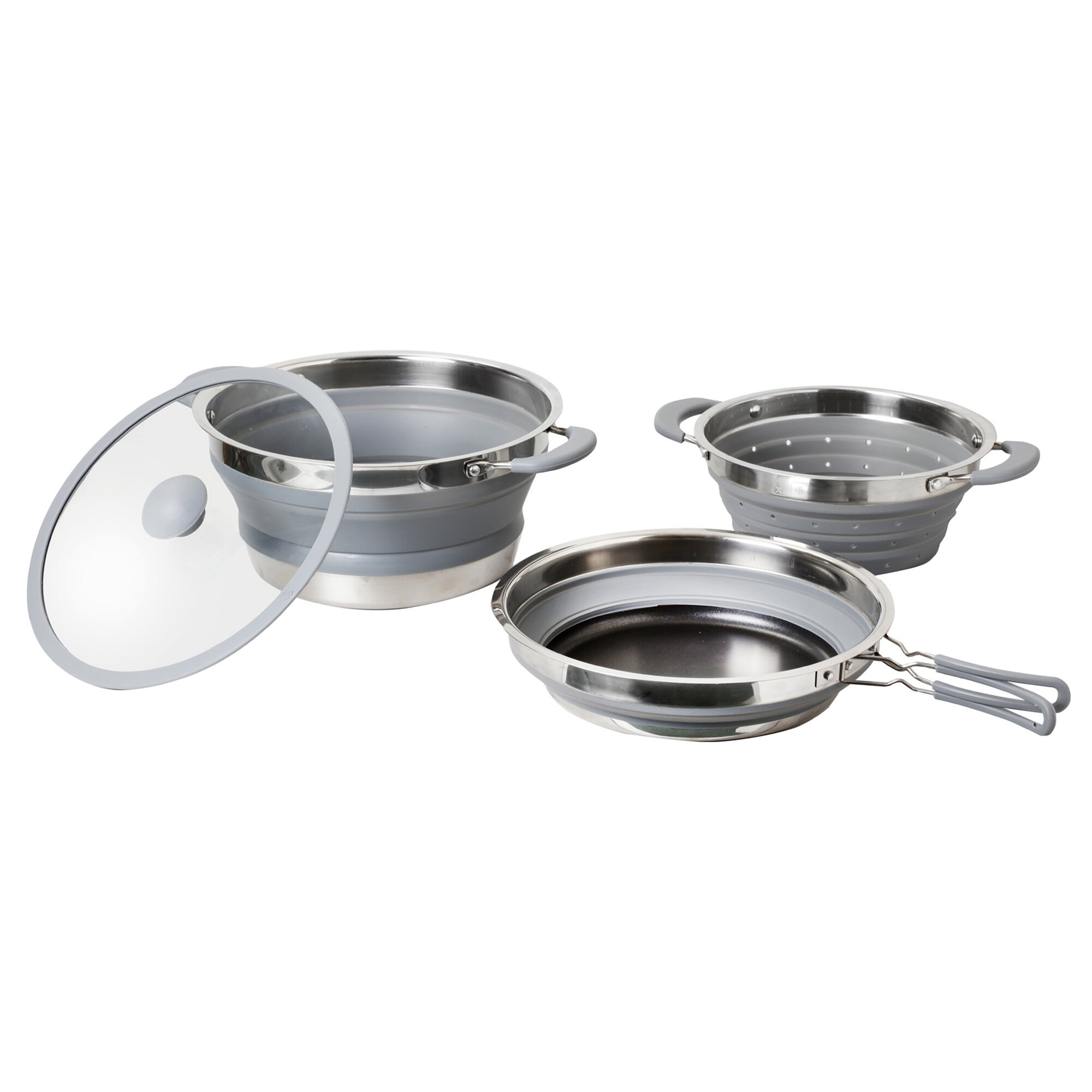 Brunner Składany zestaw garnków Volcano Pasta Al Volvo, ø 24 cm