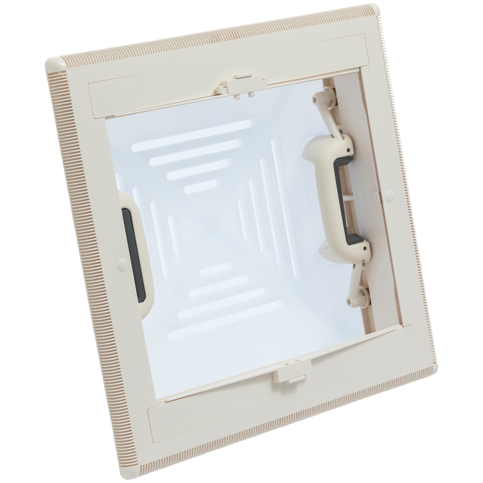 MPK Świetlik model 46 z roletą zaciemniającą w kolorze beżowym