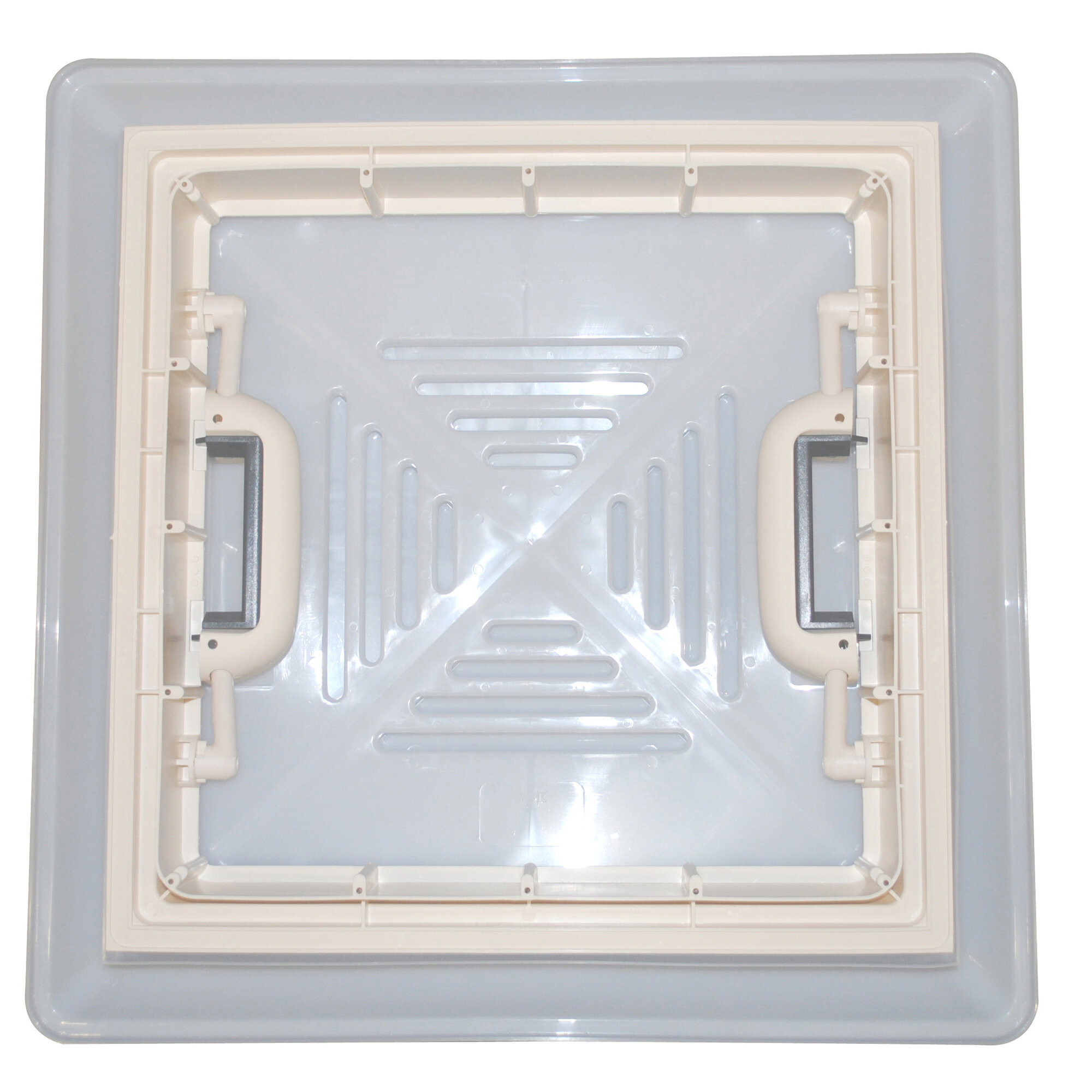 MPK Świetlik model 46 z roletą zaciemniającą, kolor biały