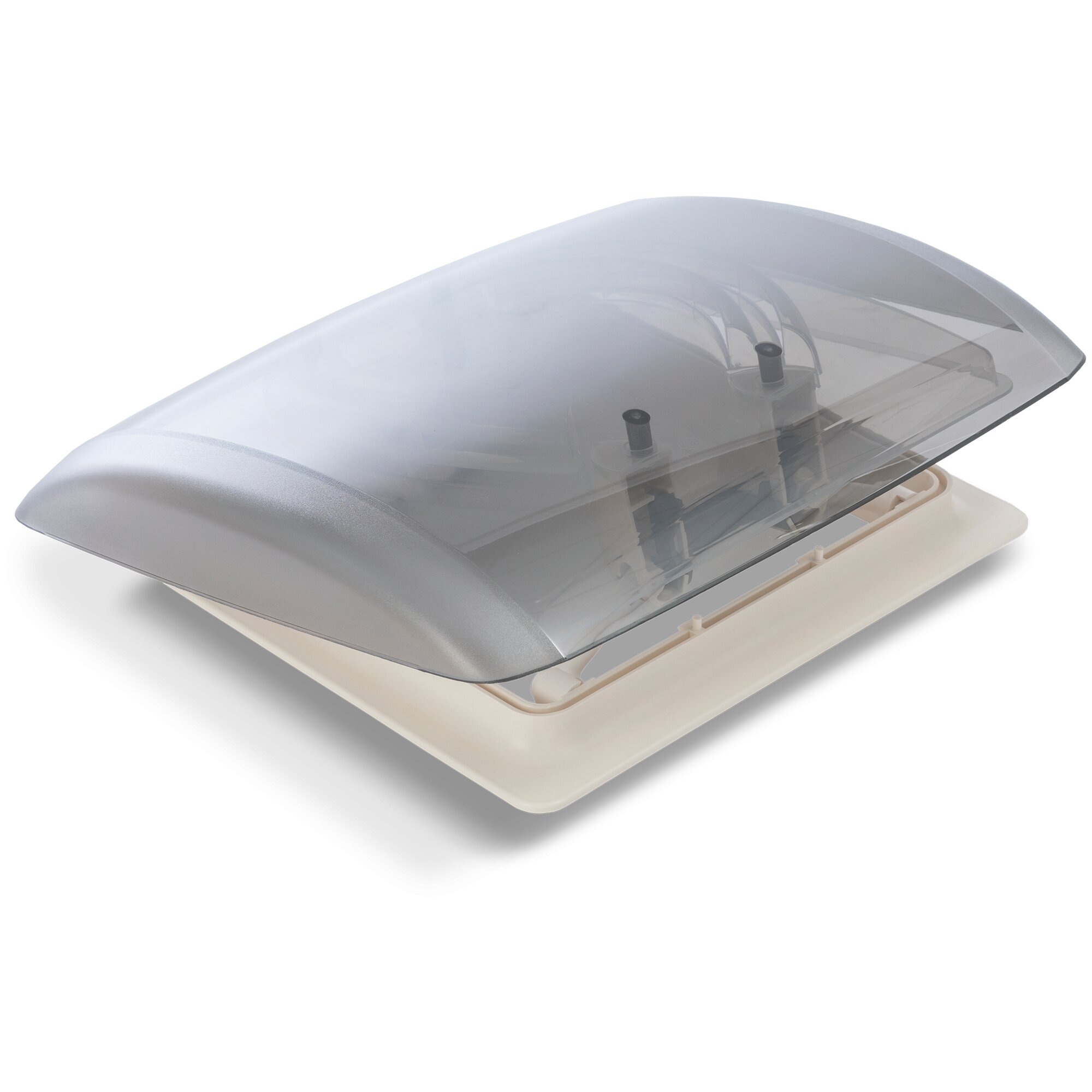 MPK Skylight VisionVent S eco z moskitierą i roletą zaciemniającą, kolor kremowo-biały