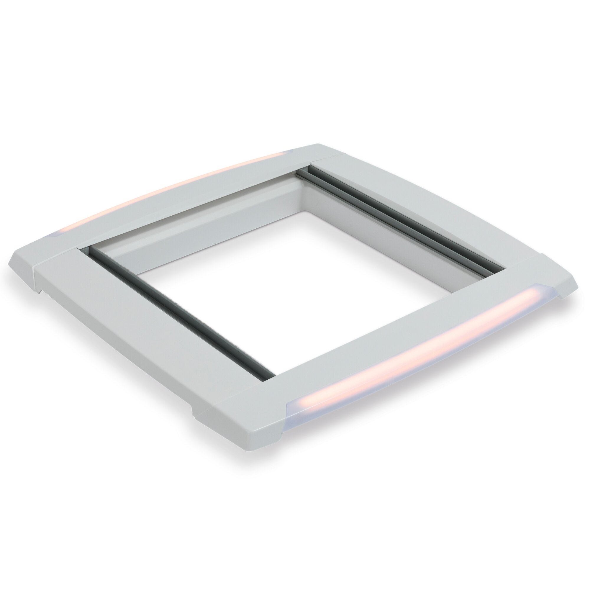MPK Rama wewnętrzna MPK Świetliki LED 400 x 400 mm, kolor biały sygnałowy