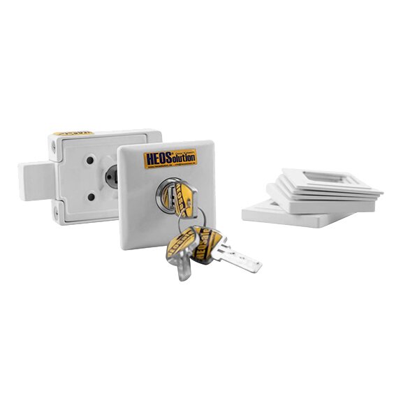 HEOSolution Dodatkowy zamek HEOSafe® do Peugeot Boxer, Fiat Ducato i Citroën Jumper, zestaw 2