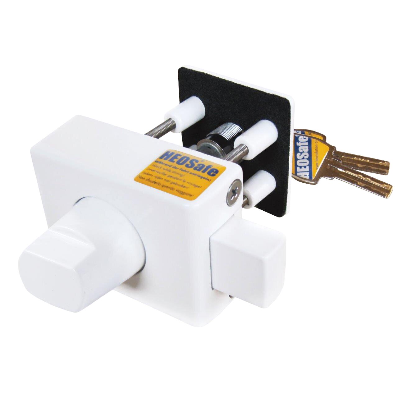 HEOSolution Dodatkowy zamek HEOSafe® do Peugeot Boxer, Fiat Ducato i Citroën Jumper, zestaw 2