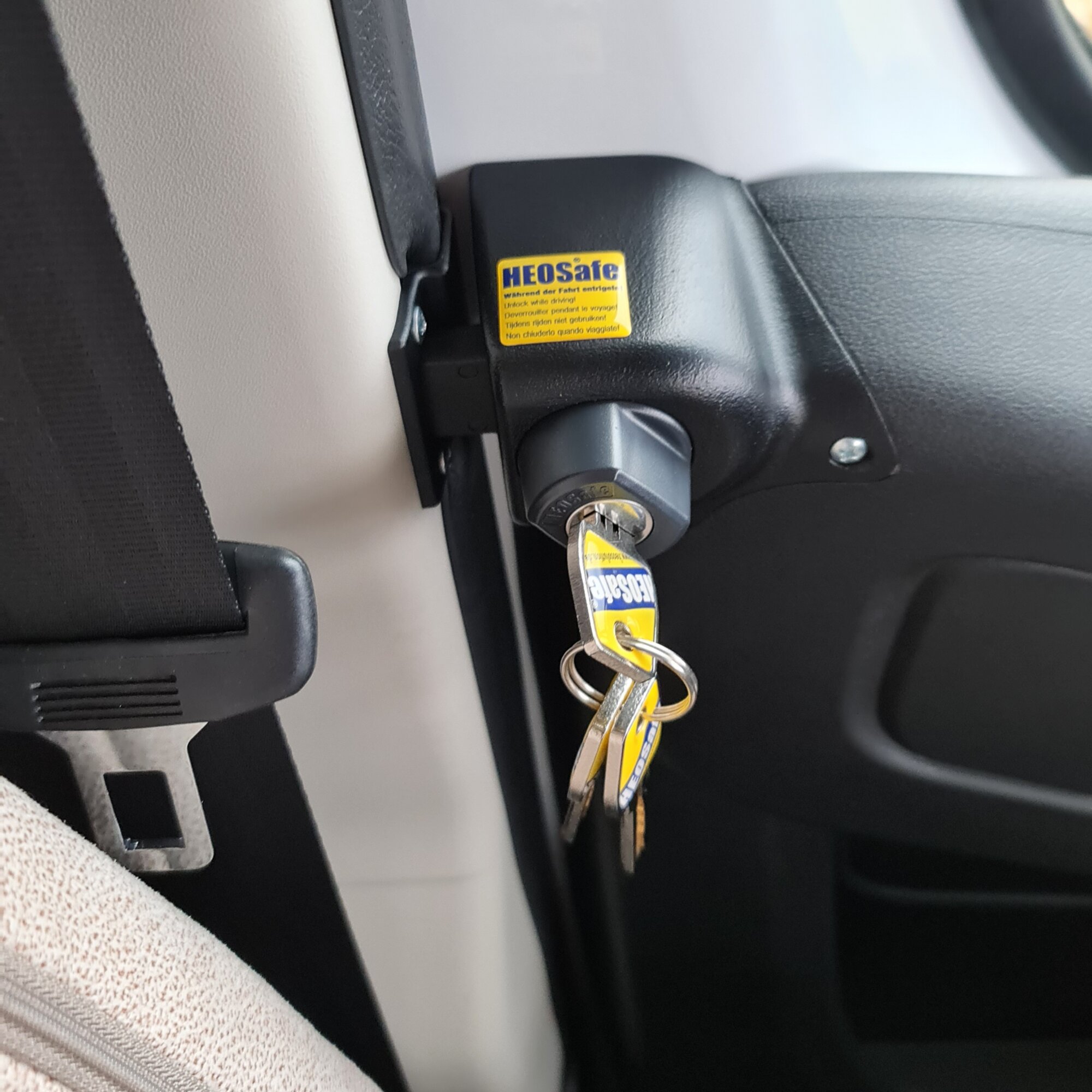 HEOSolution Pakiet zabezpieczeń HEOSafe® Van Fiat Ducato od 09.2021, srebrnoszary