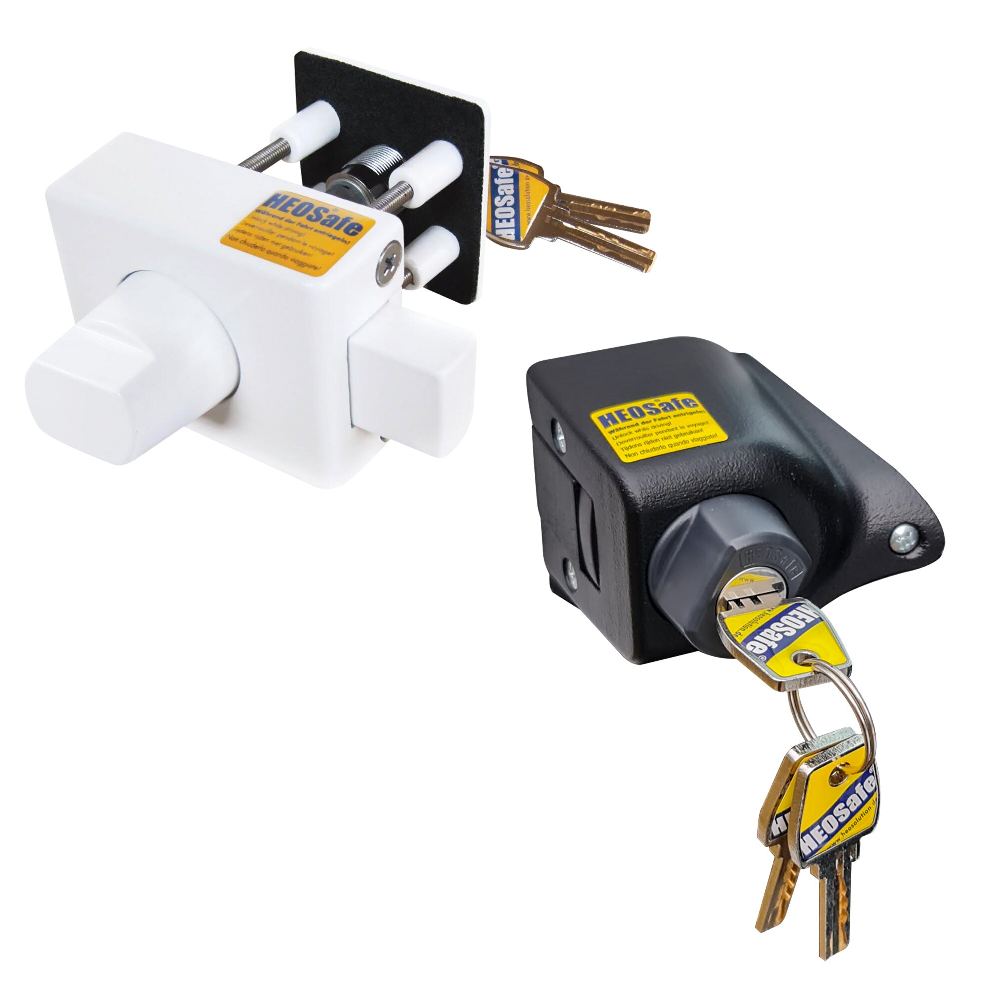 HEOSolution Dodatkowy zamek HEOSafe® do Fiata Ducato X290, zestaw 1