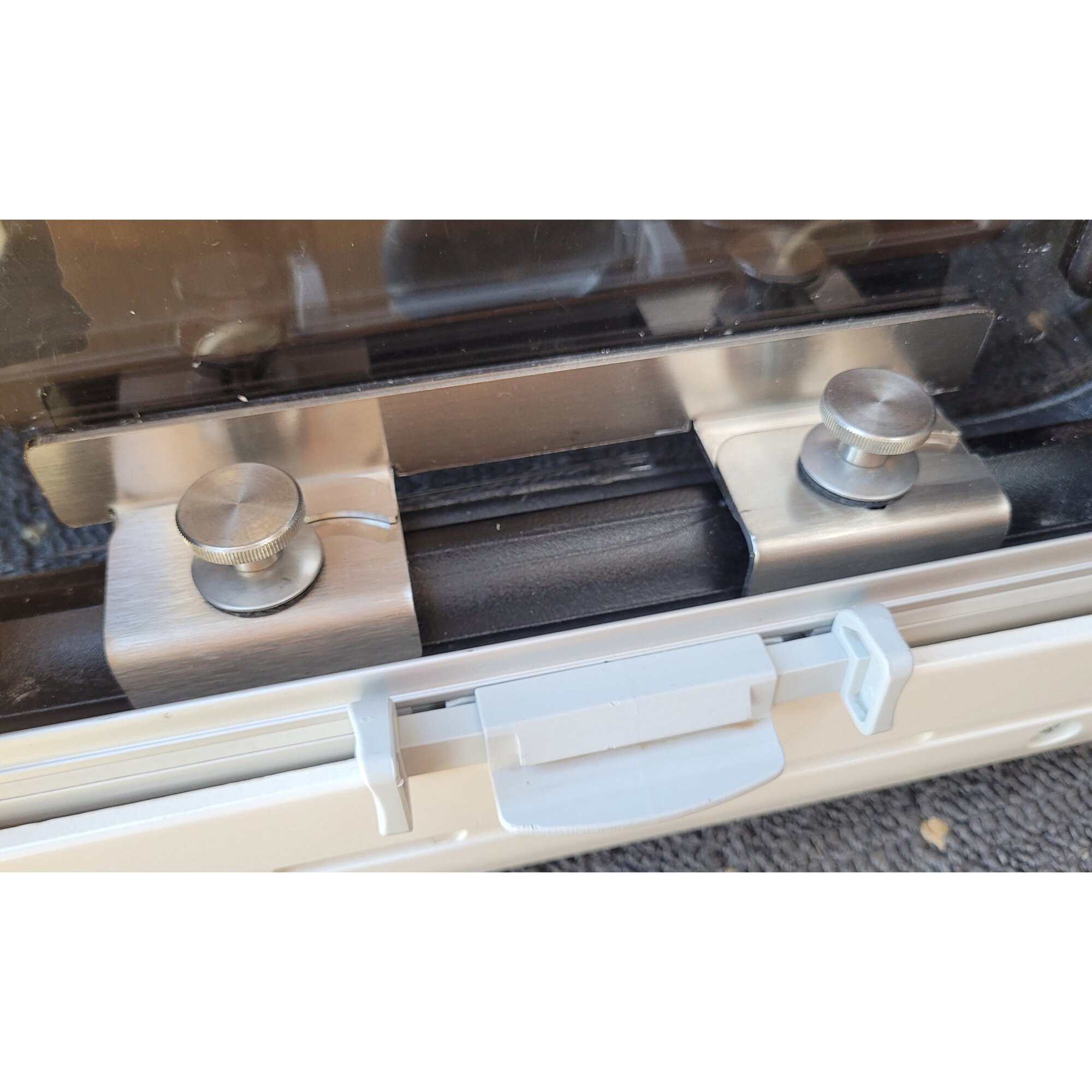 secure camper Osłona okienna do Dometic S7, srebrna, L