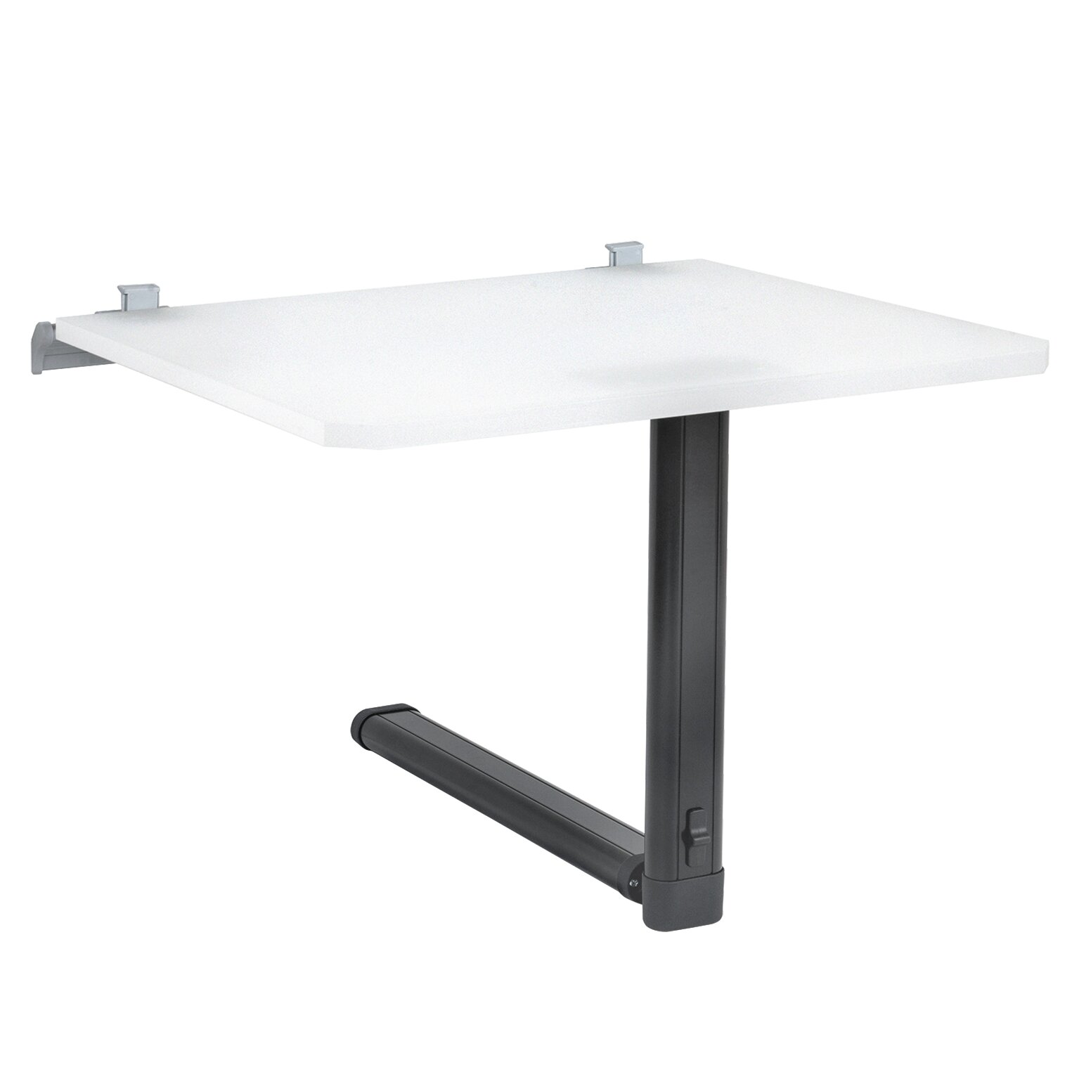 Fawo Table Sliding Rail Set, silver grey