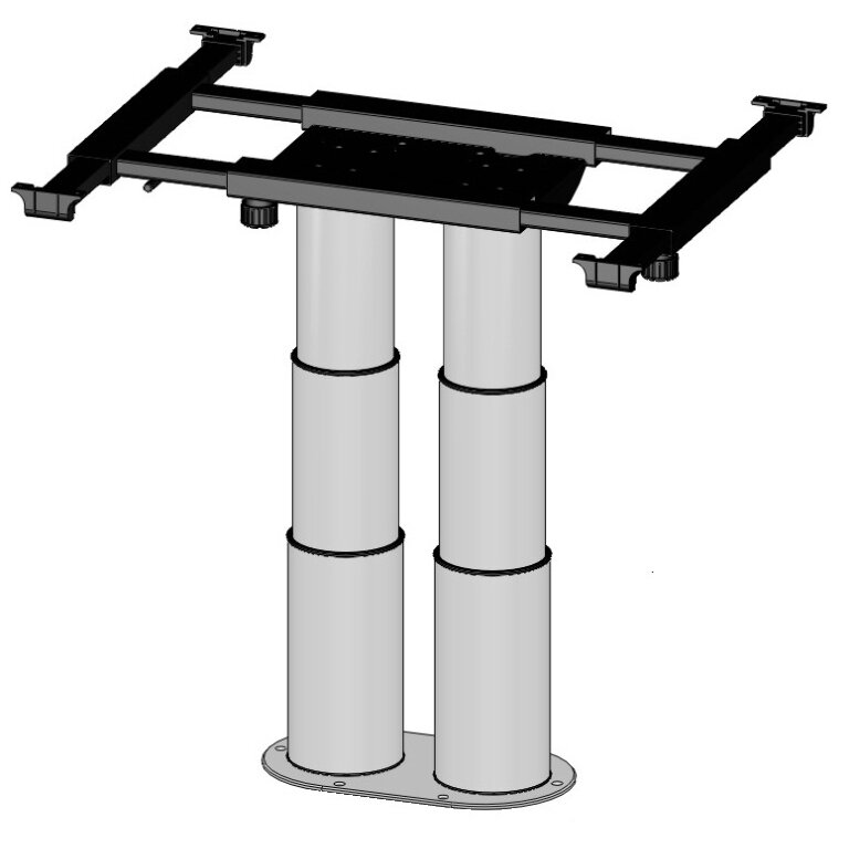 Ilse Dwukolumnowa rama podnosząca z mechanizmem zmiany biegów