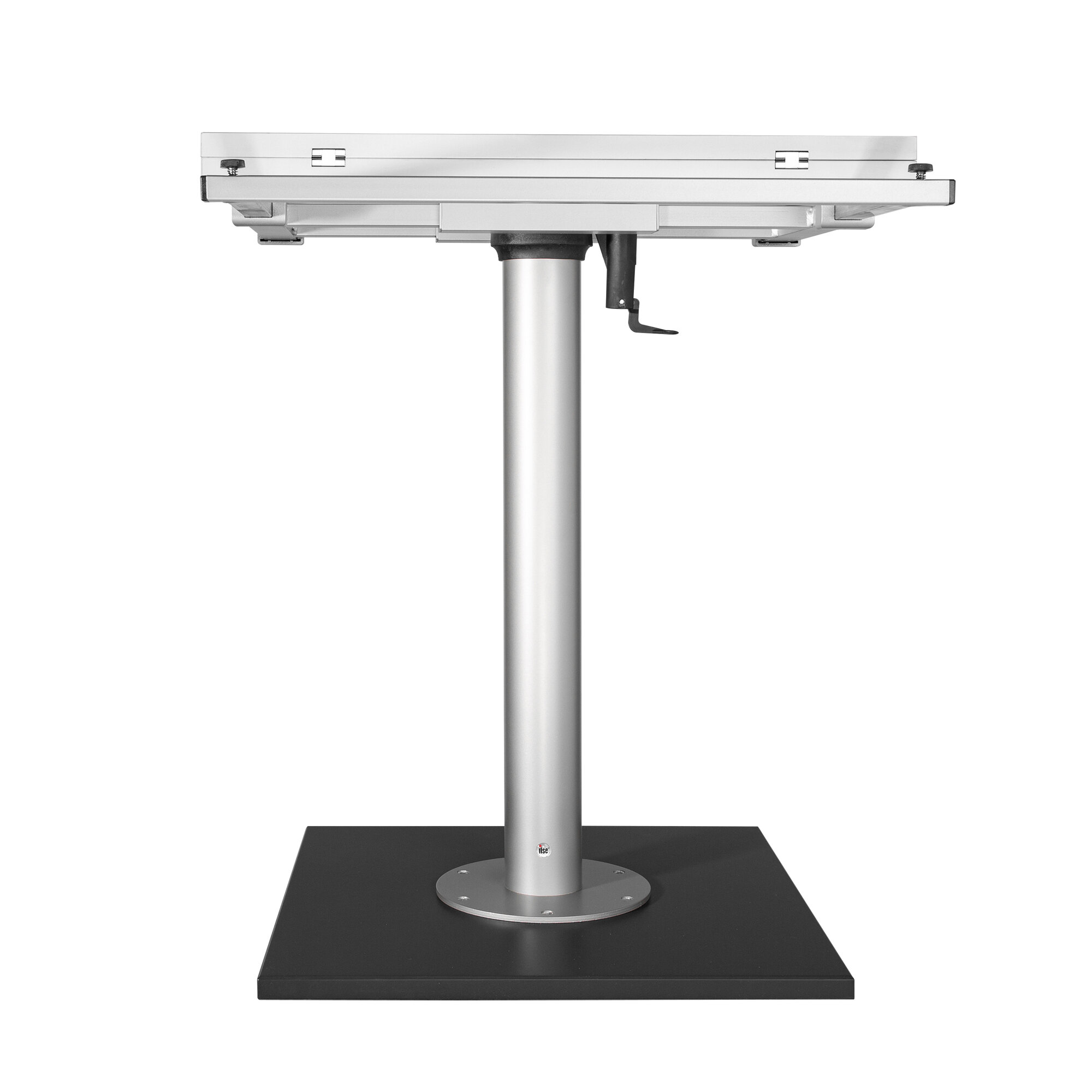 Ilse Zamocuj centralną nogę stołu za pomocą mechanizmu przesuwnego