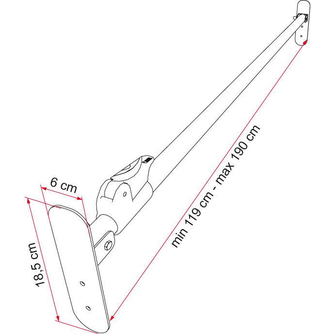 Fiamma Barierka bezpieczeństwa Duo Safe Pro