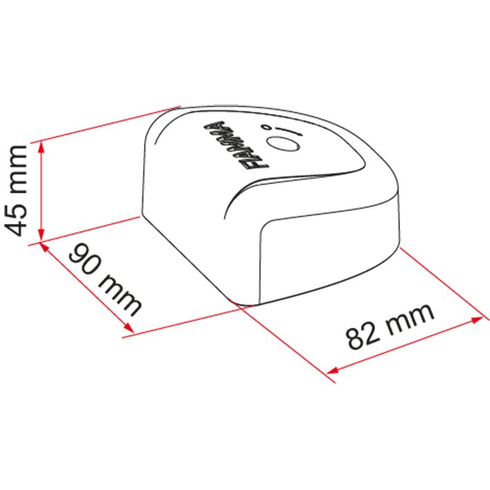 Fiamma Zamek do drzwi sejfu Van 2, 2 szt. kluczowane podobnie