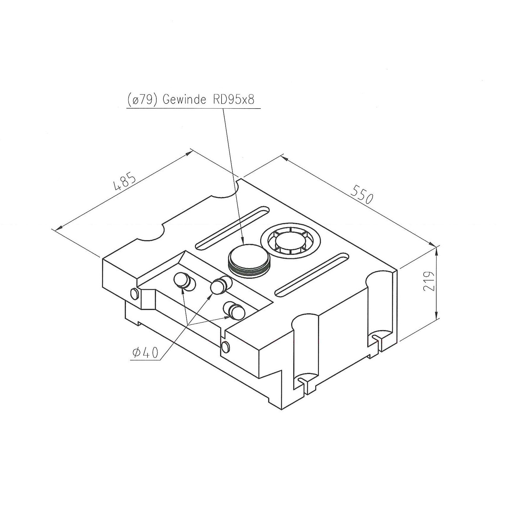 Goebel Zbiornik świeżej wody 45 Typ SM 108045