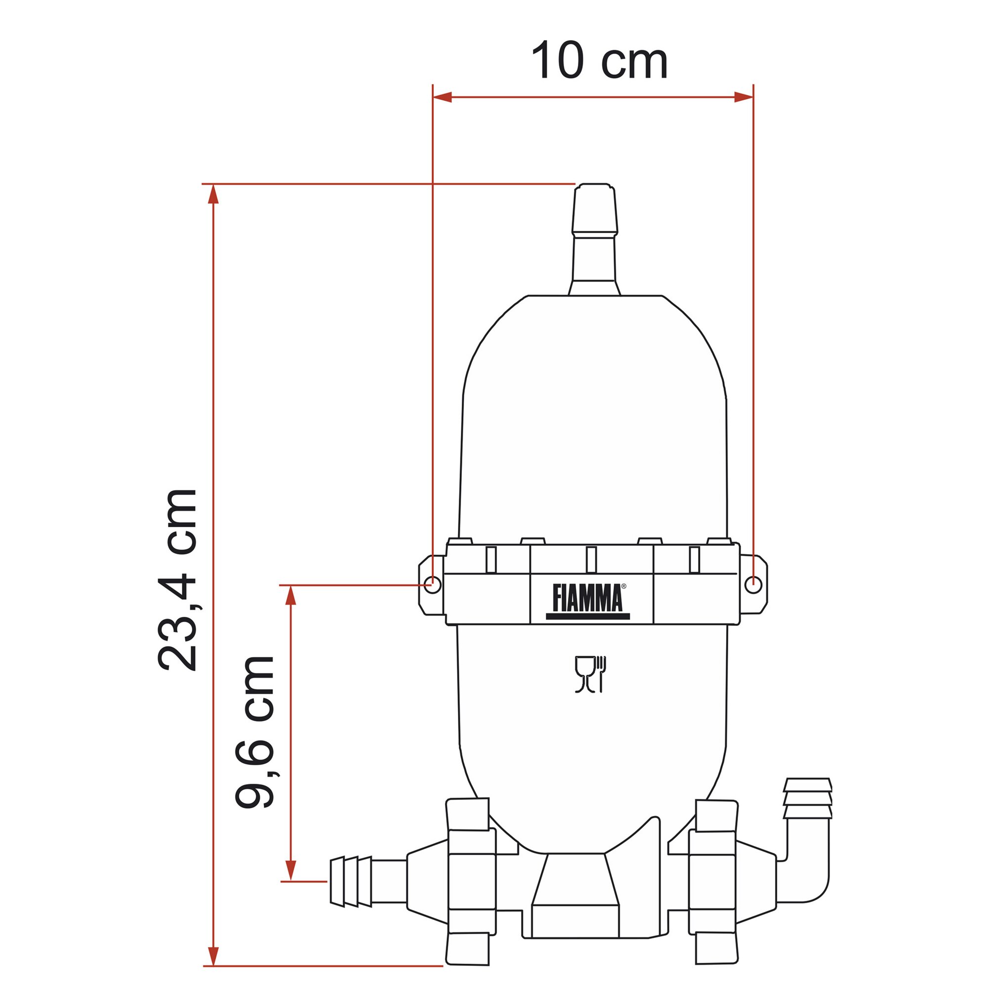 Fiamma Zbiornik wyrównawczy ciśnienia A20