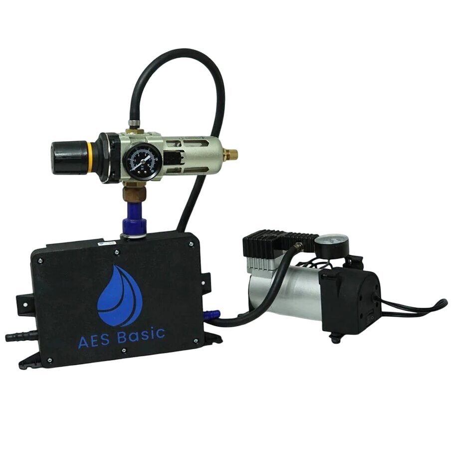 Simplex AER System opróżniania rur wodociągowych AES Basic+ w zestawie Regulator ciśnienia