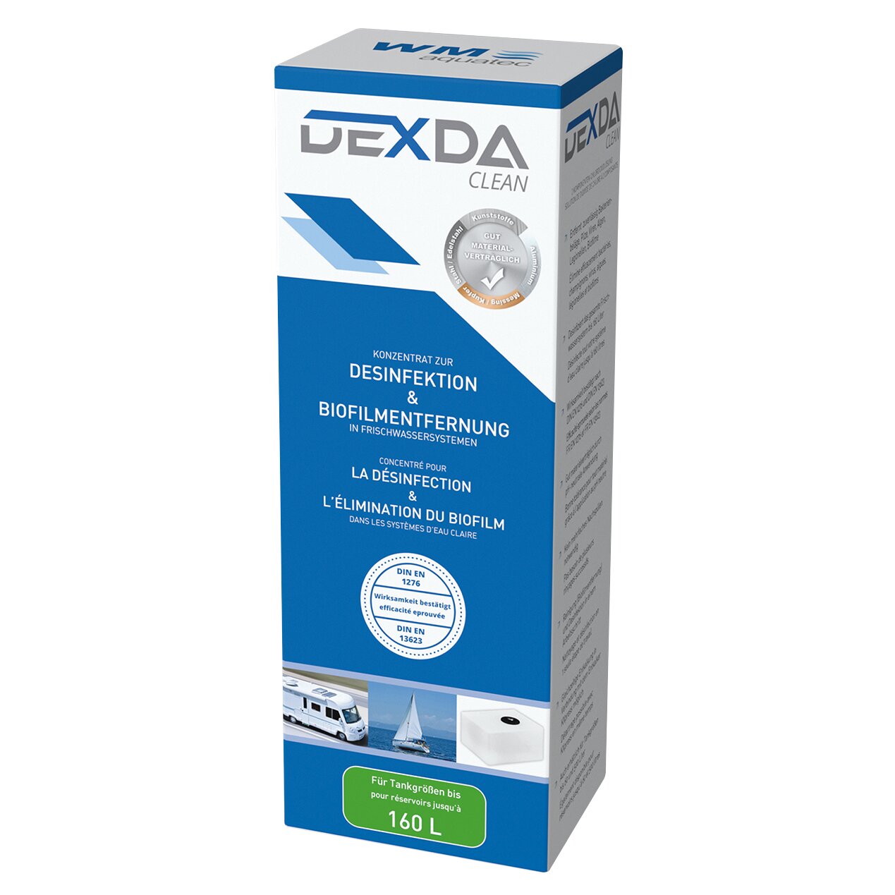 WM aquatec Dezynfekcja wody Dexda® Clean, 160 l