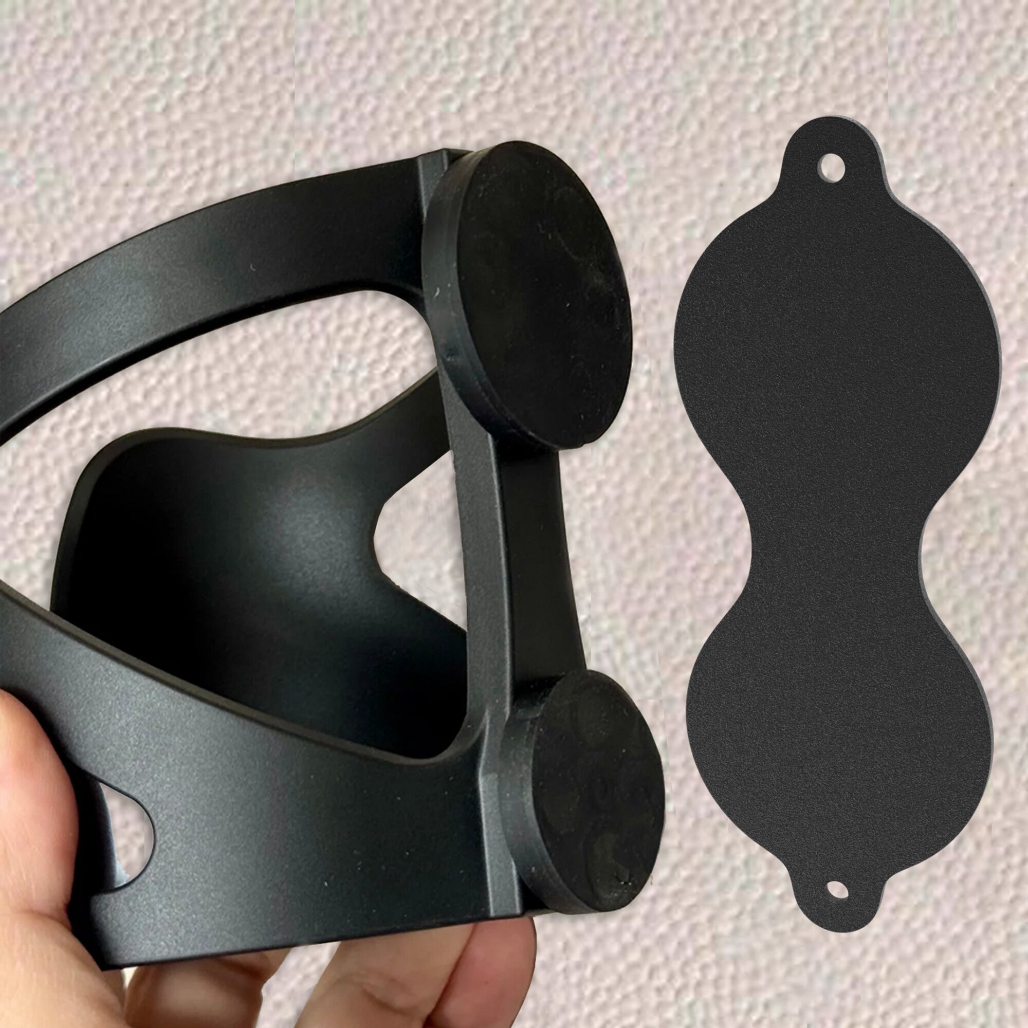 WM aquatec Klej Haft-Buddy do powierzchni niemagnetycznych, czarny