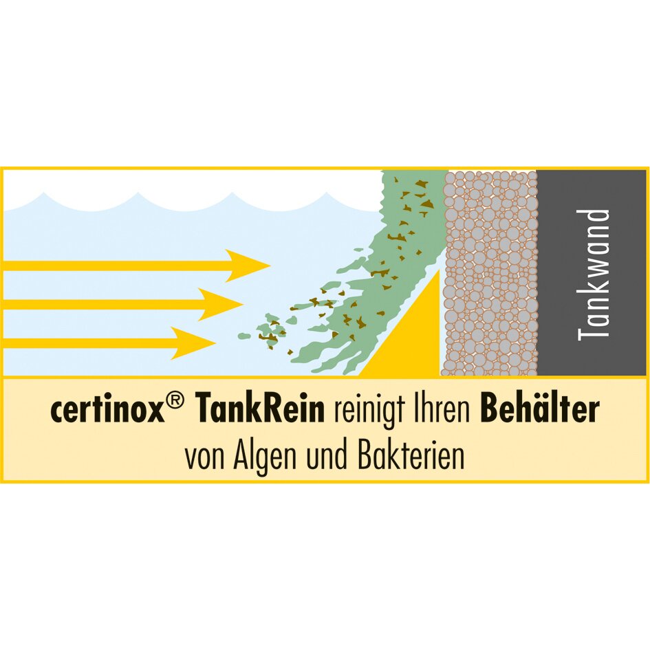 Certisil Certinox TankRein – Środek do czyszczenia zbiorników z aktywnym tlenem ctr 250 p, 250 g Proszek