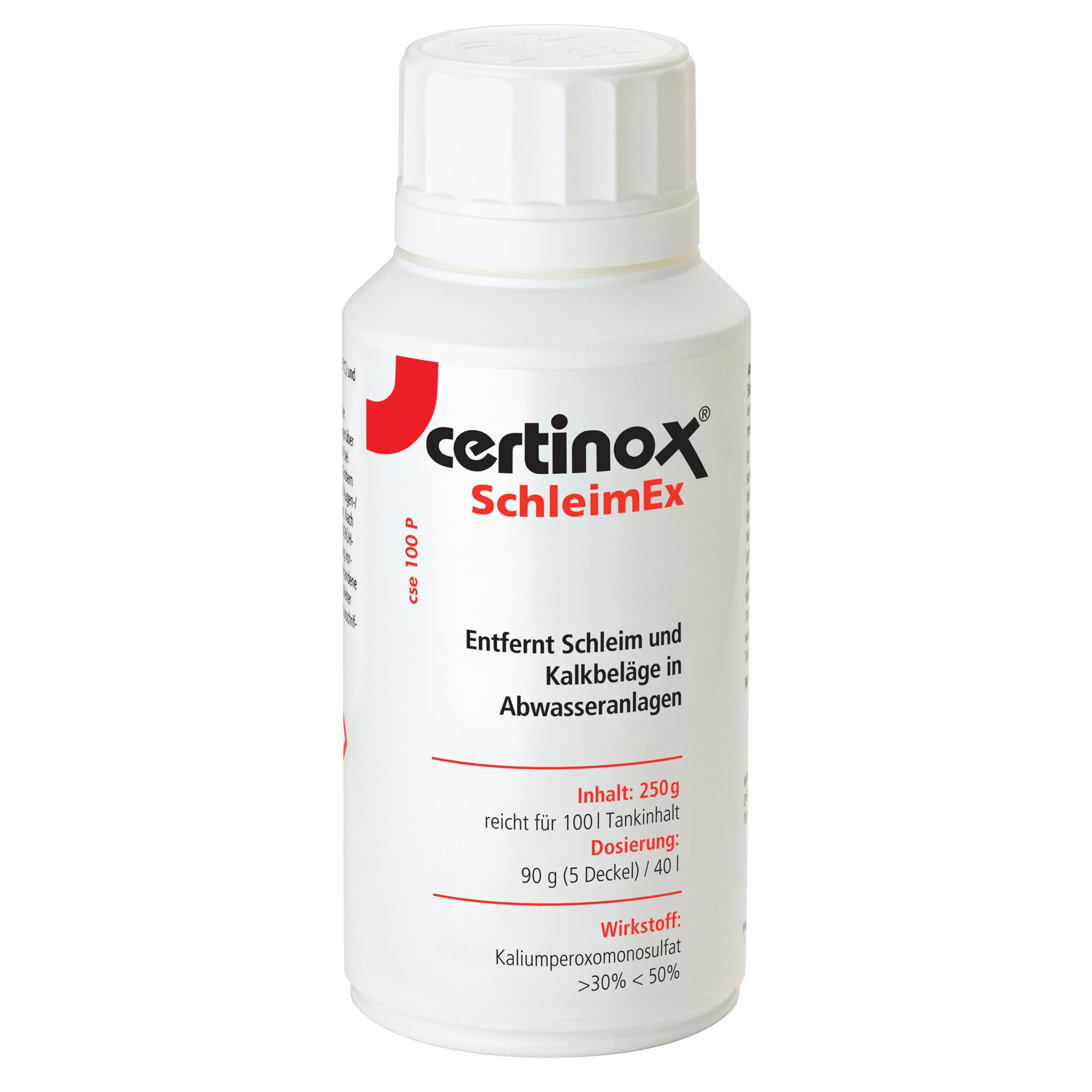Certisil Certinox SchleimEx – Środek do czyszczenia zbiorników na ścieki cse 100 szt., 250 g proszek