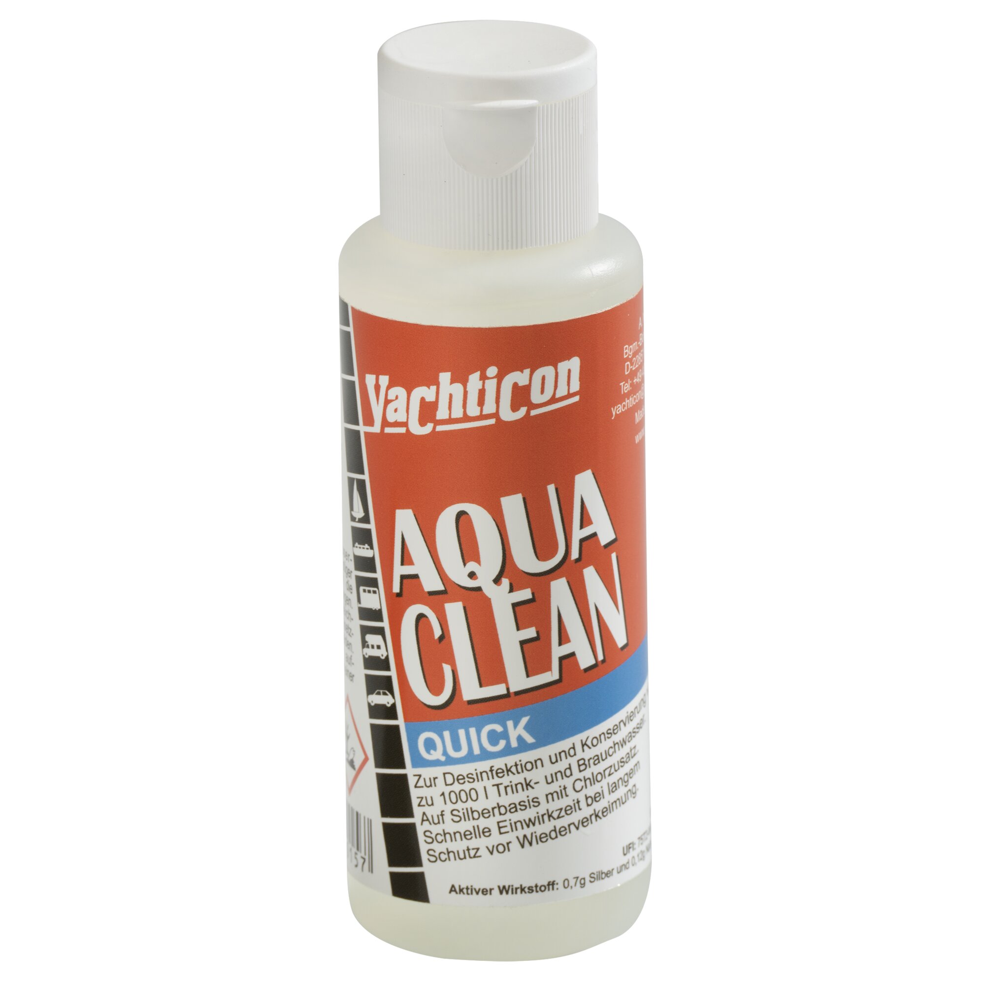 Yachticon Uzdatnianie wody Aqua Clean Quick z chlorem