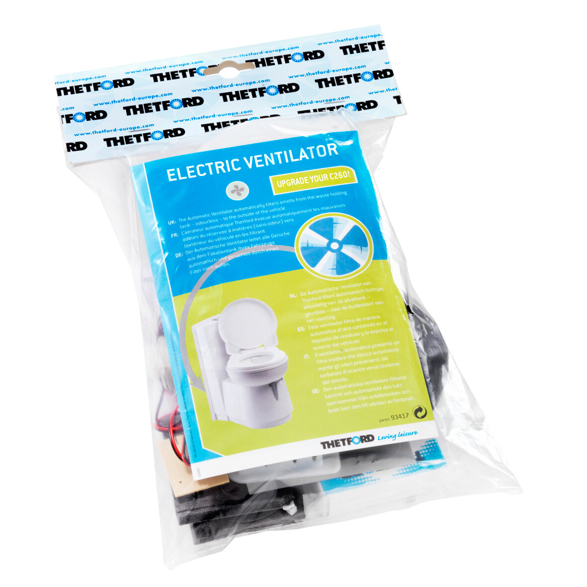 Thetford Zestaw wentylatora elektrycznego do C260
