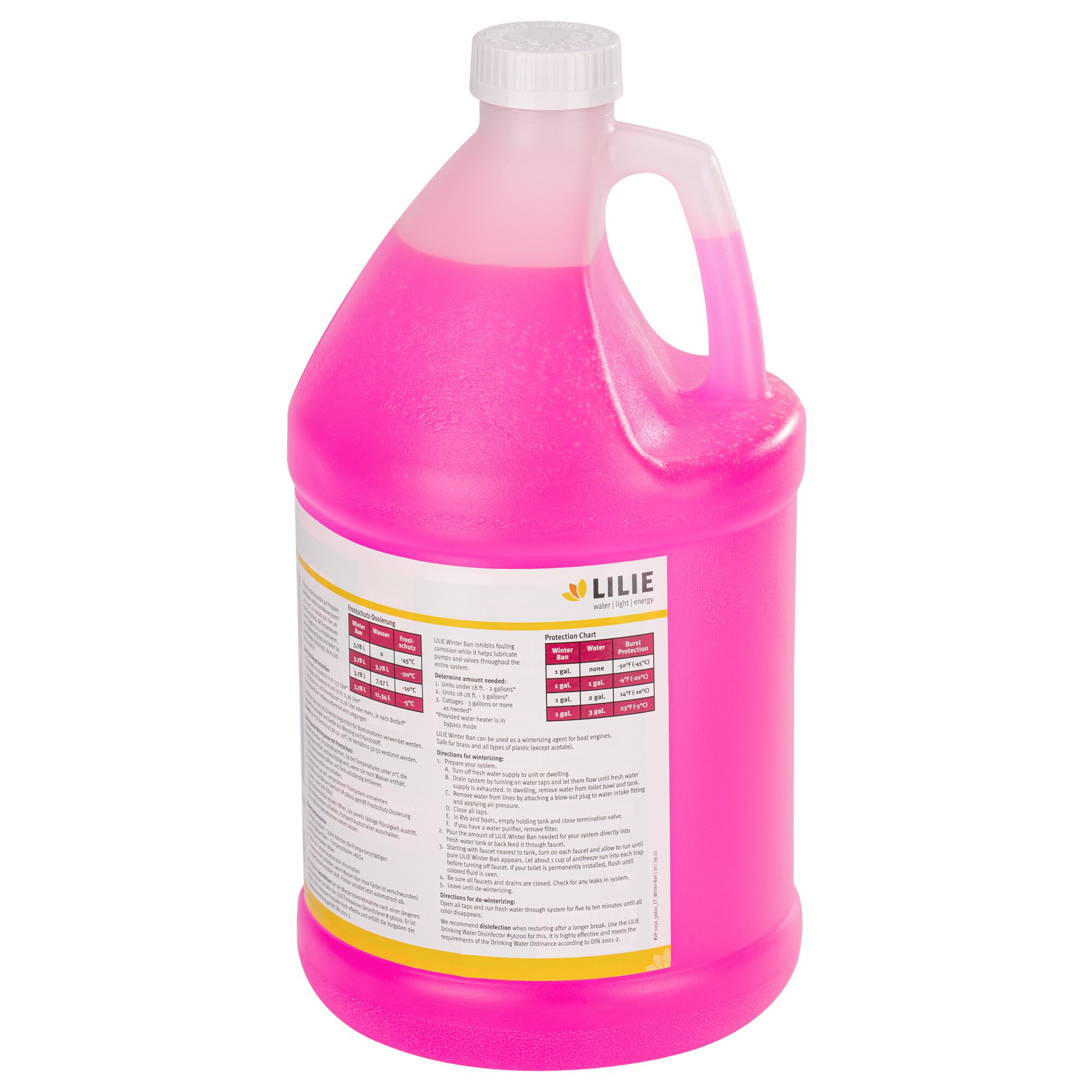 LILIE Zimowy zakaz zamarzania 3,78 l