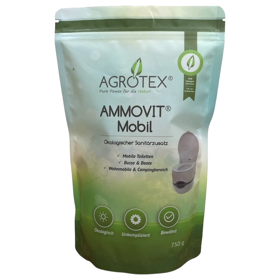 AGROTEX Ekologiczny dodatek sanitarny AMMOVIT Mobil do toalet kempingowych