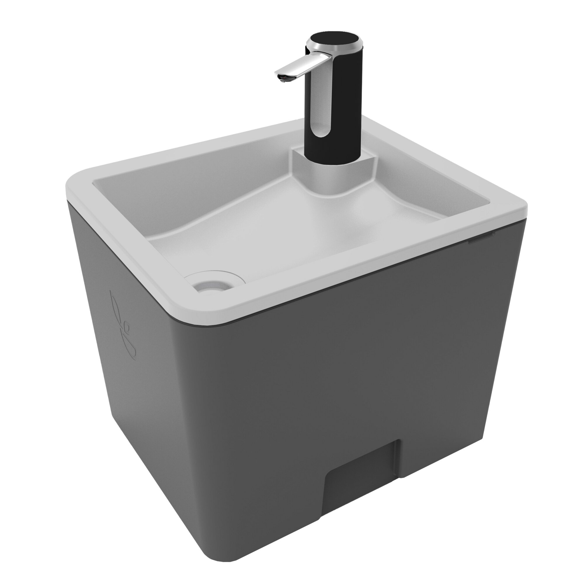 Trelino® Zlew Trelino® Splash S, antracyt