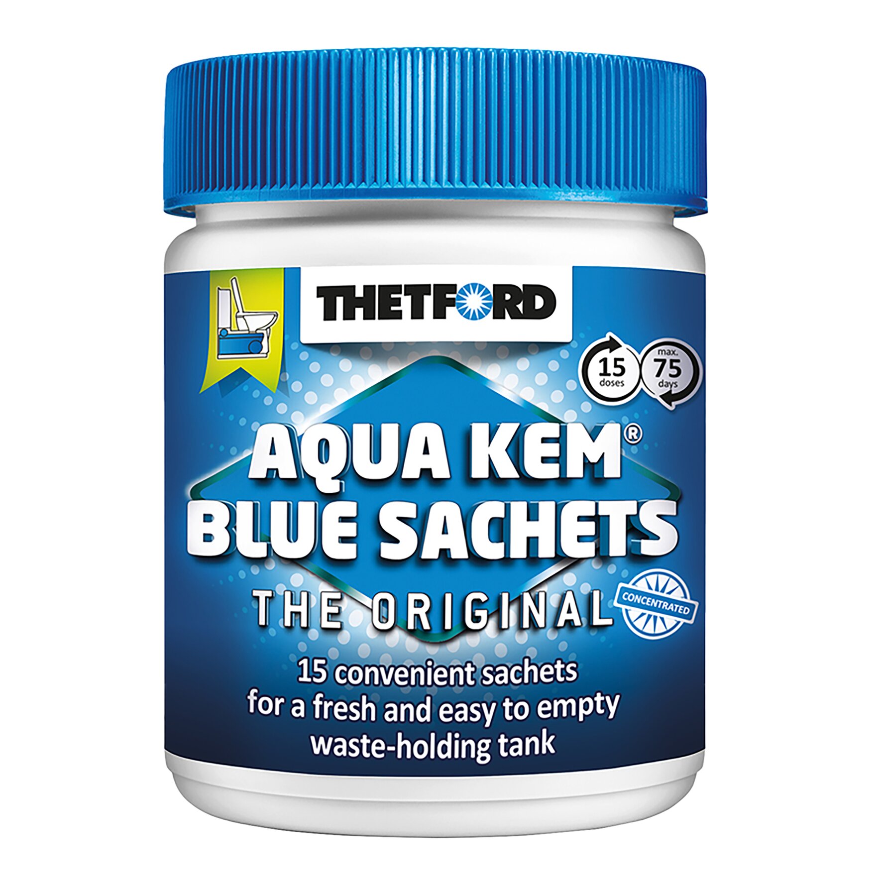 Thetford Dodatek do toalet Aqua Kem Blue w saszetkach