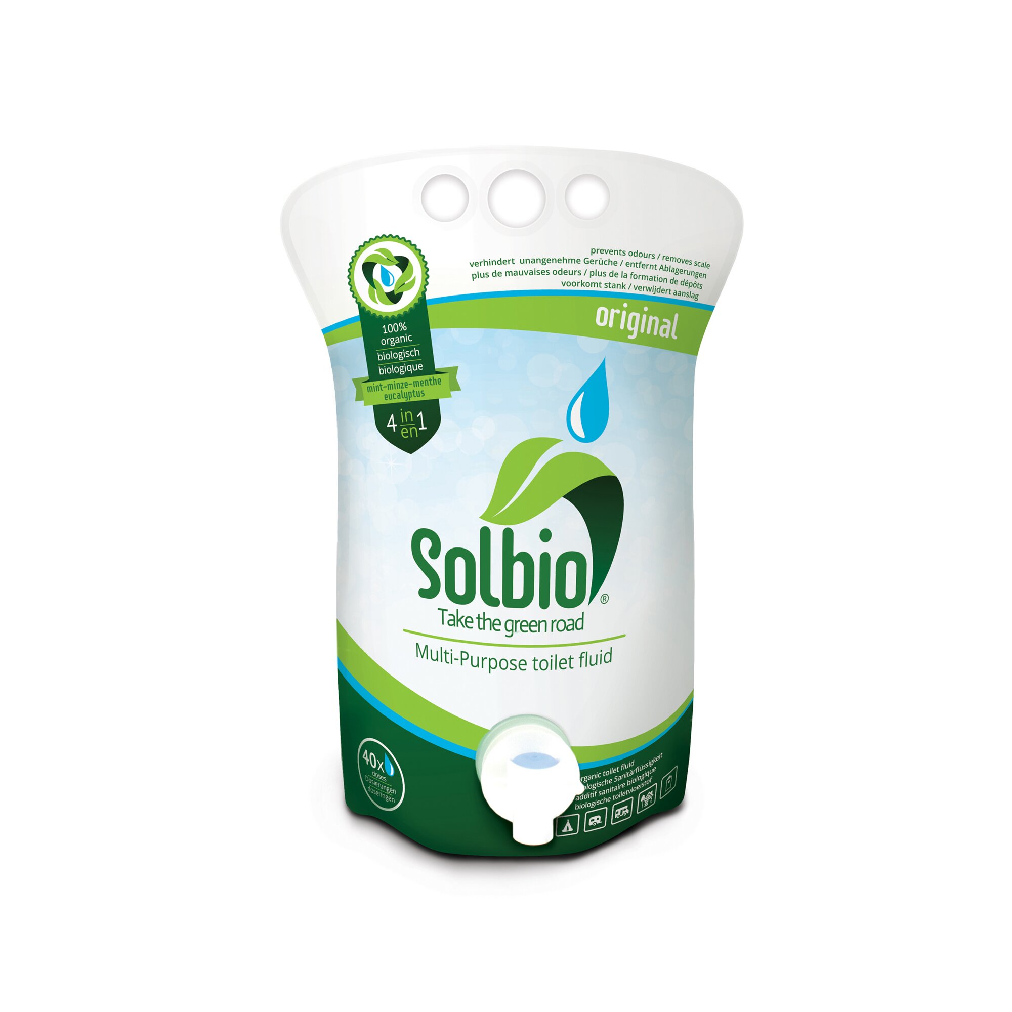 Solbio Dodatek do toalet 4 w 1, 1,6 l