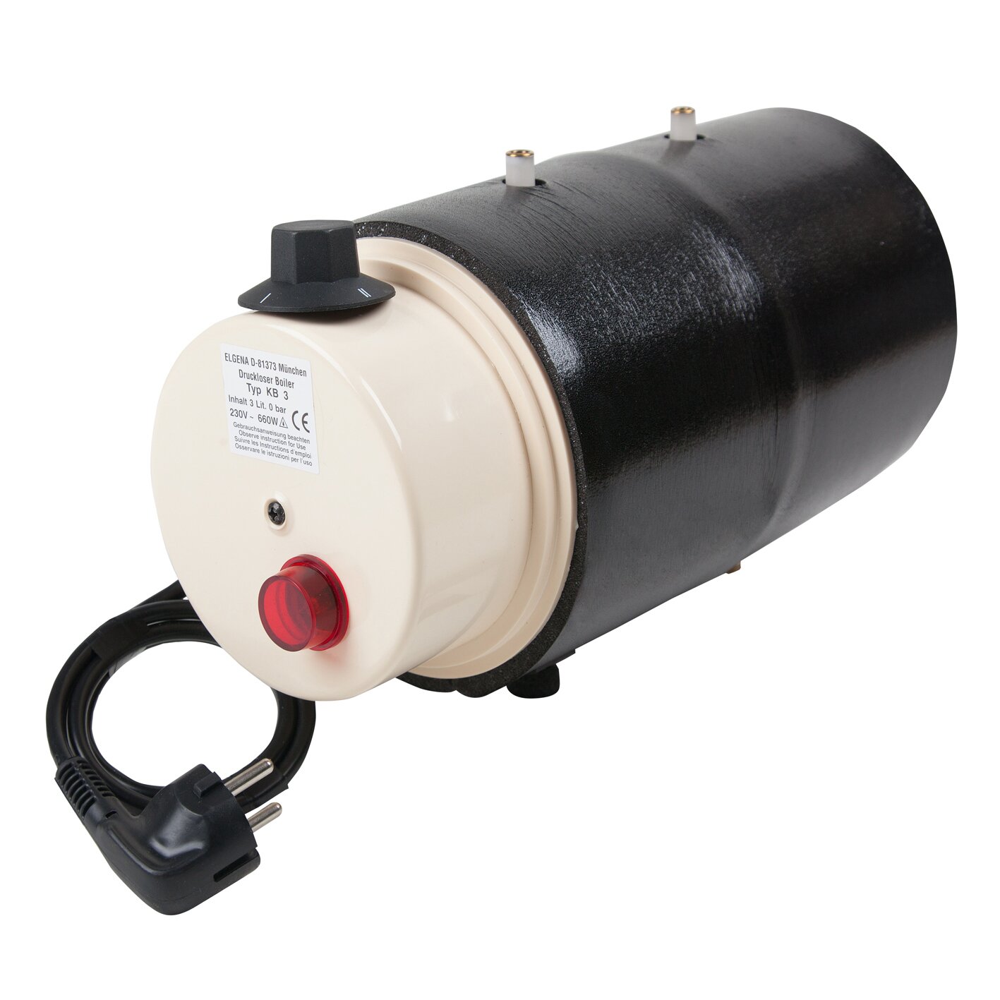 Elgena Niskociśnieniowy podgrzewacz wody, 3 l, 12 V, 230 V