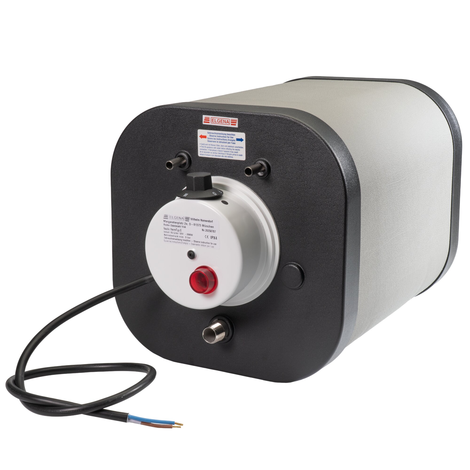 Elgena Odporne na ciśnienie systemy ciepłej wody, 15 l, 230 V, Nautic Therm