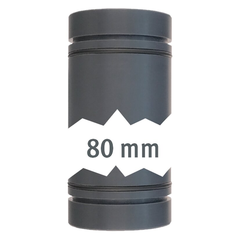 LILIE System łączenia rur LILIE GrauGELB, 8 cm