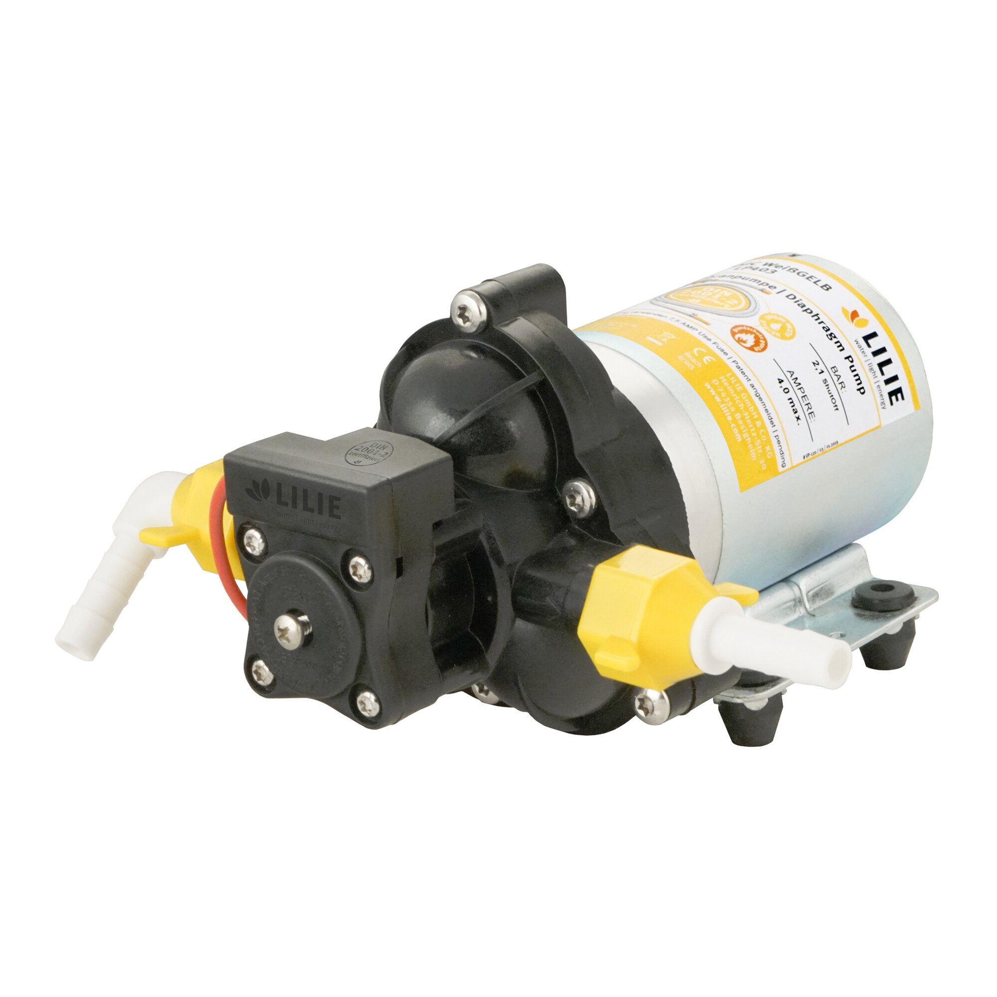 LILIE Pompa membranowa CLASSICSERIE™ System wody pitnej WeißGELB®, 1,4 bar | 7 l/min