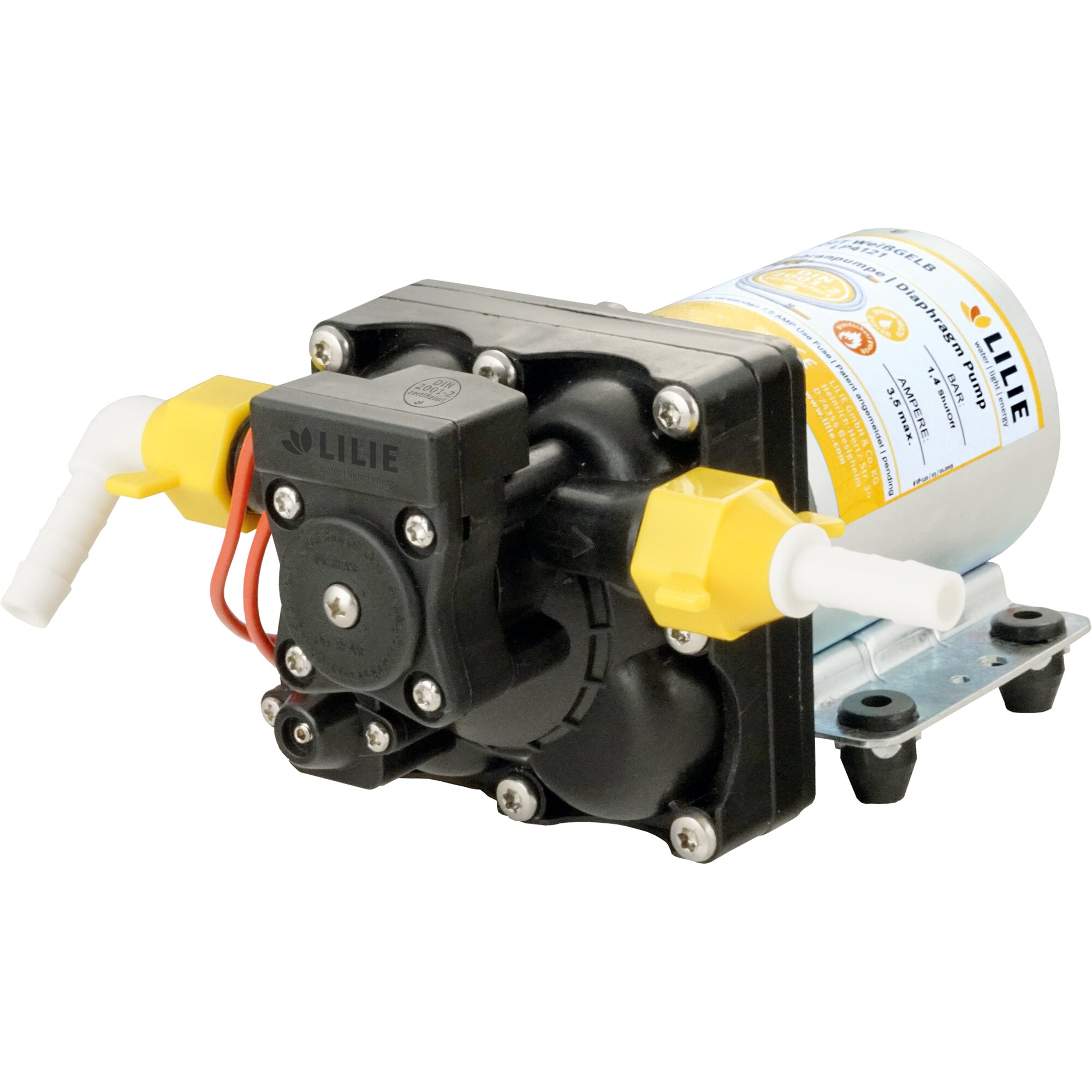 LILIE Pompa membranowa SOFTSERIE® System wody pitnej WeißGELB®, 3,1 bar | 11,3 l/min