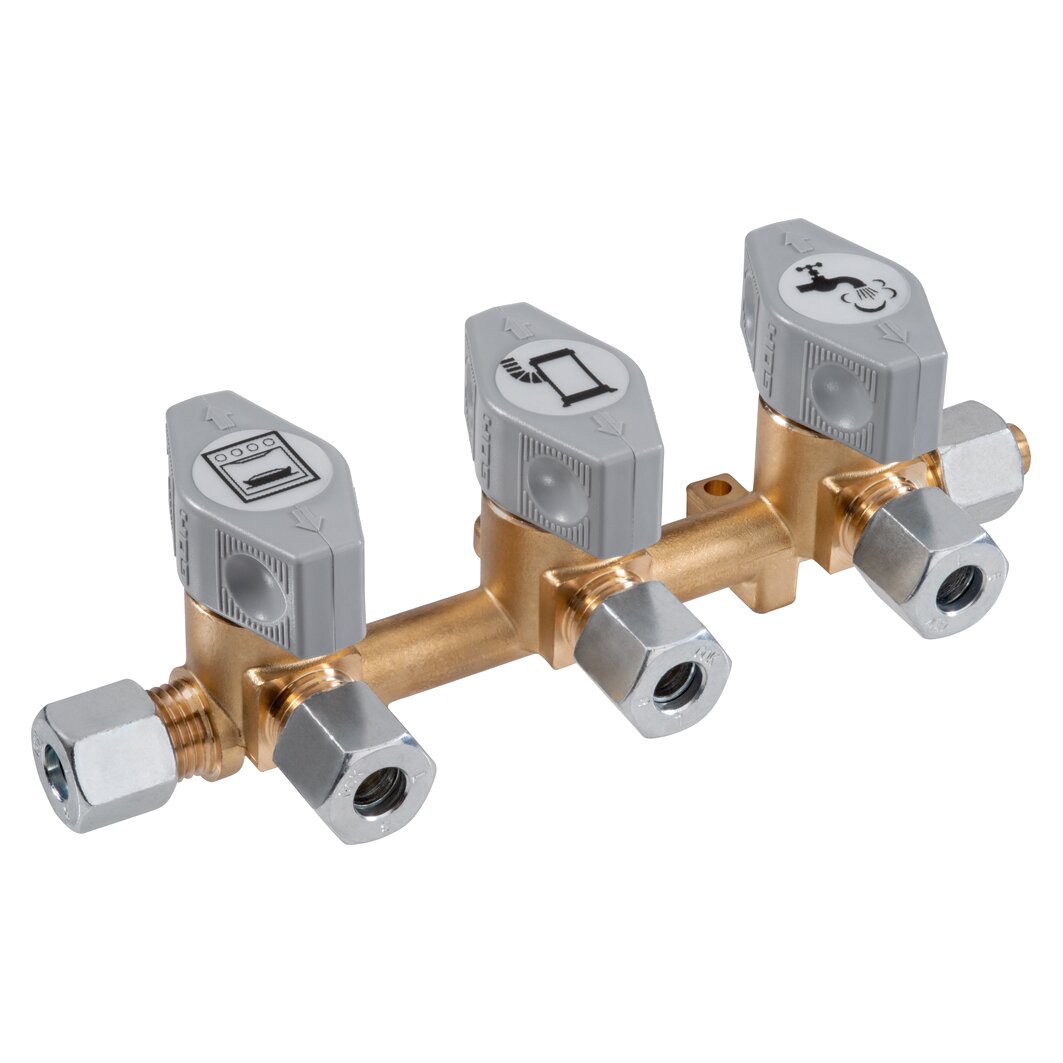 GOK Blok rozdzielczy DSV-AB3, ø 8 mm