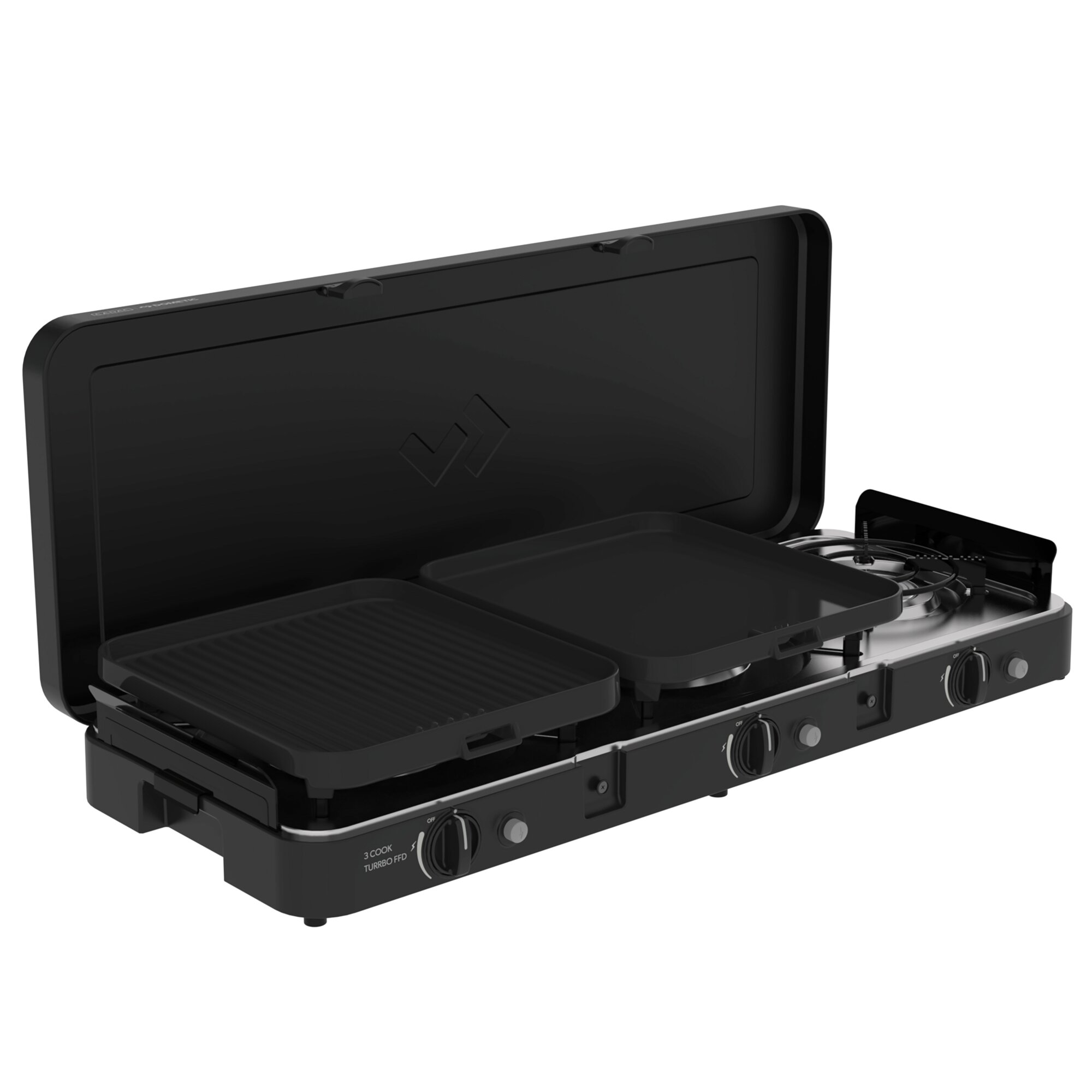 CADAC Gas Stove 3 Cook Turbo Deluxe, 50 mbar