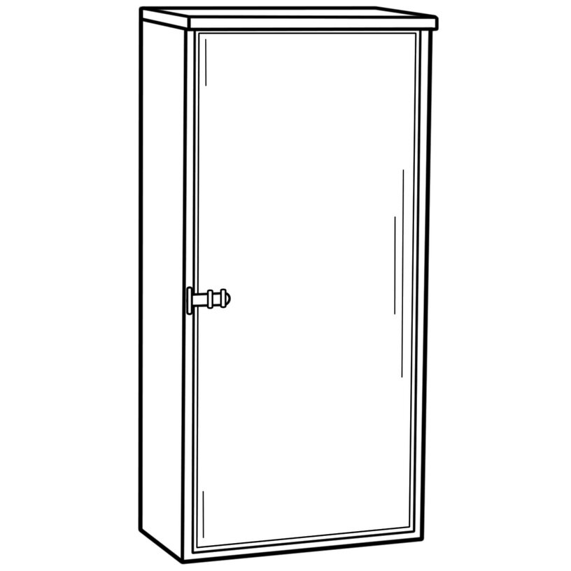 GOK Szafka na butle gazowe, 1 x 33 kg