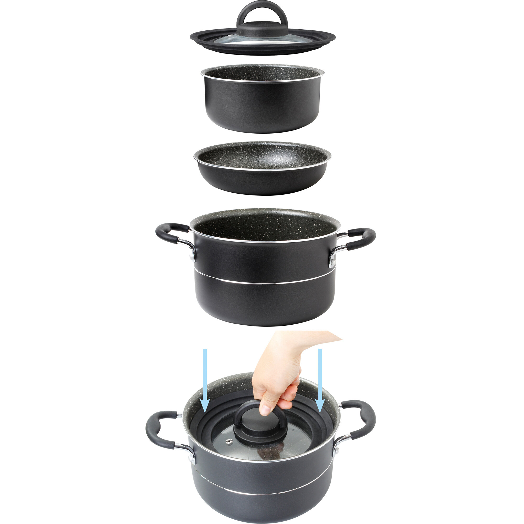 Brunner Zestaw garnków Pirate NG