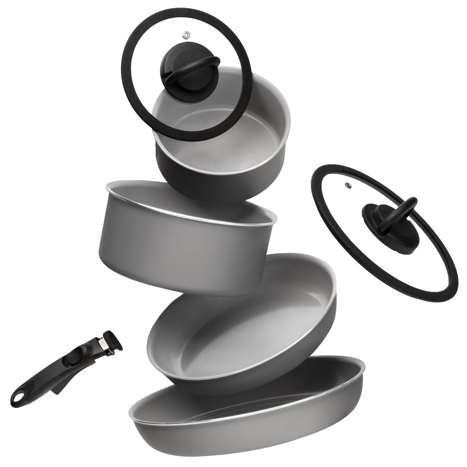 Moneta Zestaw patelni i rondelków Melodia Minispace